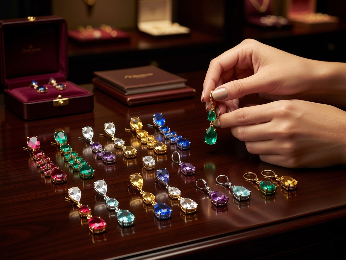Drop It Like It's Hot: How to Style Birthstone Drop Earrings