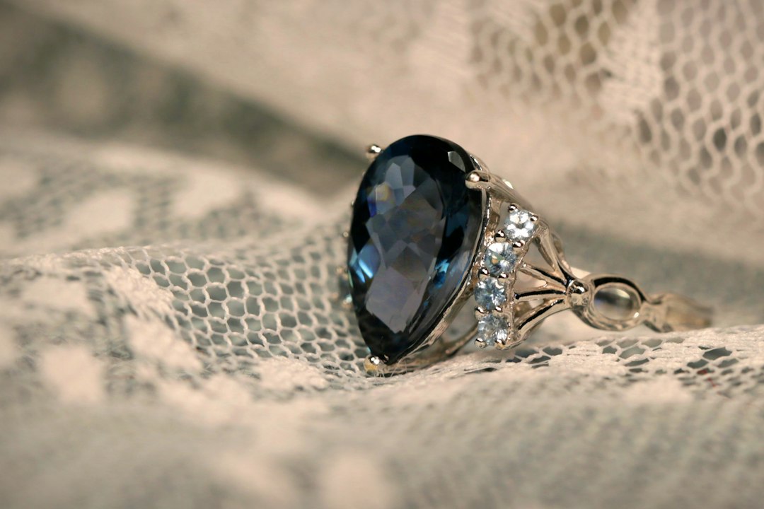 Sophisticated Edge Meets Timeless Glamour in Pear Cut Black Onyx