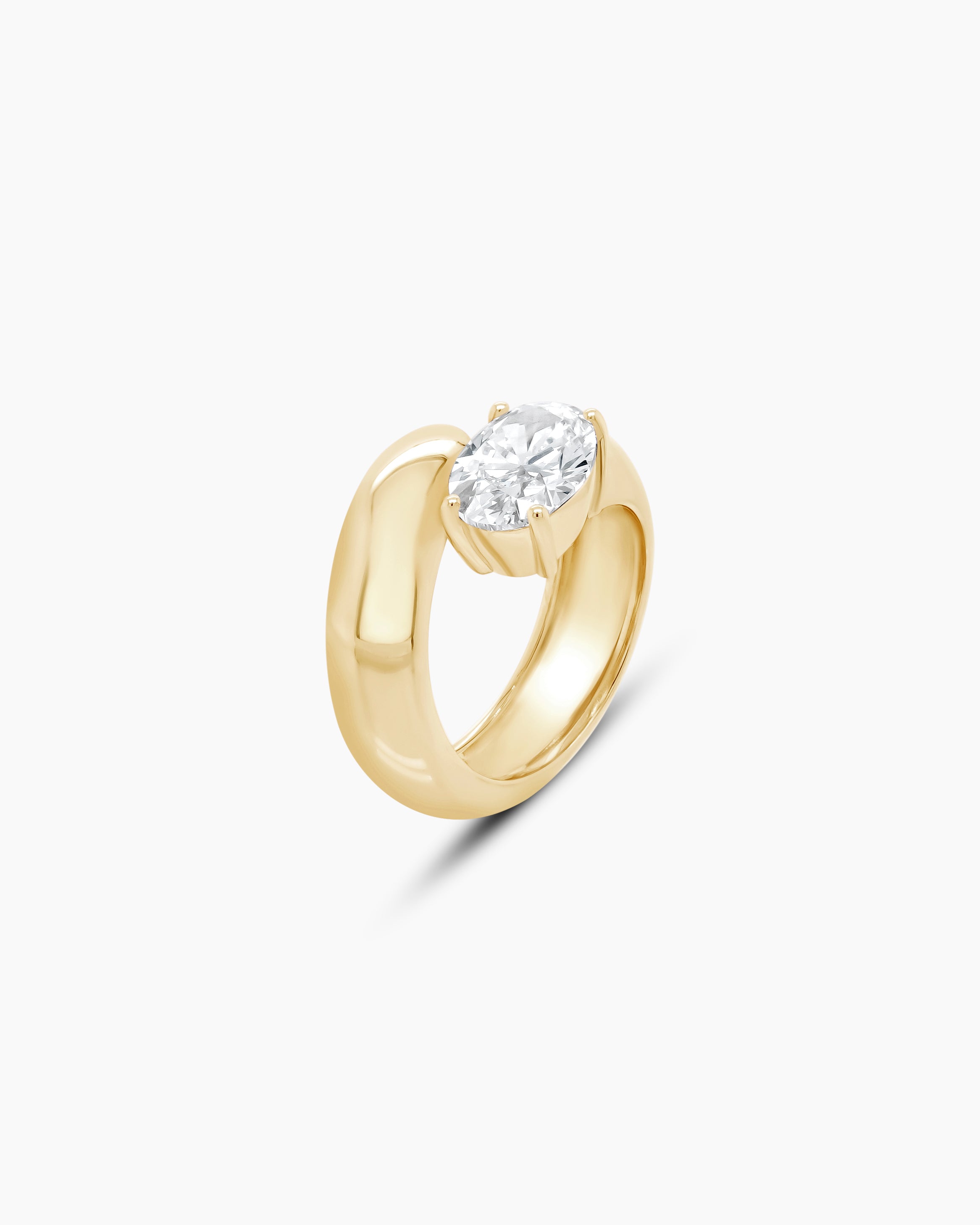 Everlasting | Oval Cut Lab Diamond Ring