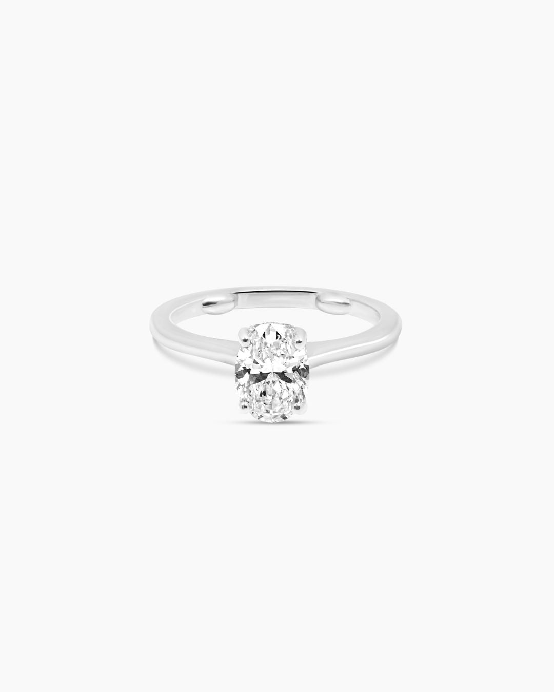 Wedlock | Oval Cut Lab Diamond Engagement Ring