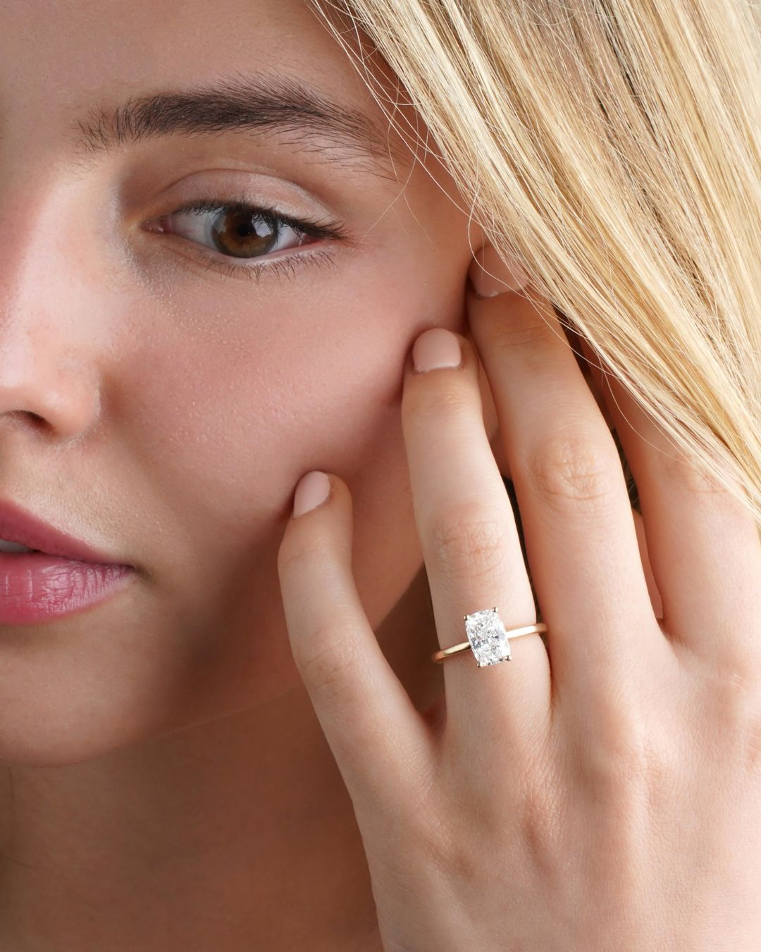 Forever | Cushion Cut Lab Diamond Engagement Ring