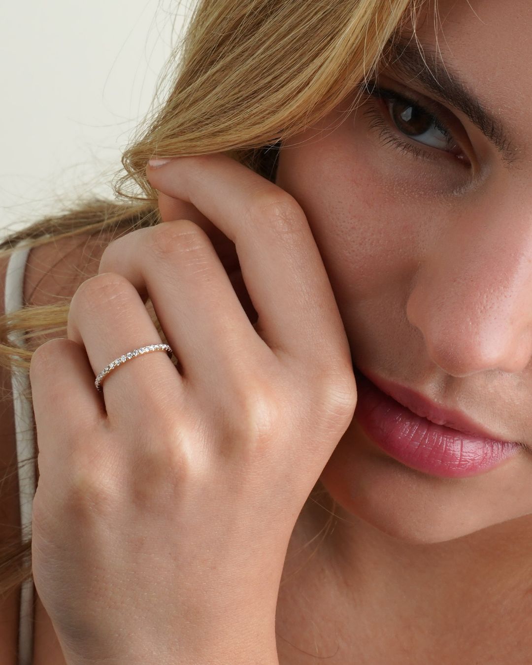 Promised Love | Small Lab Diamond Eternity Band