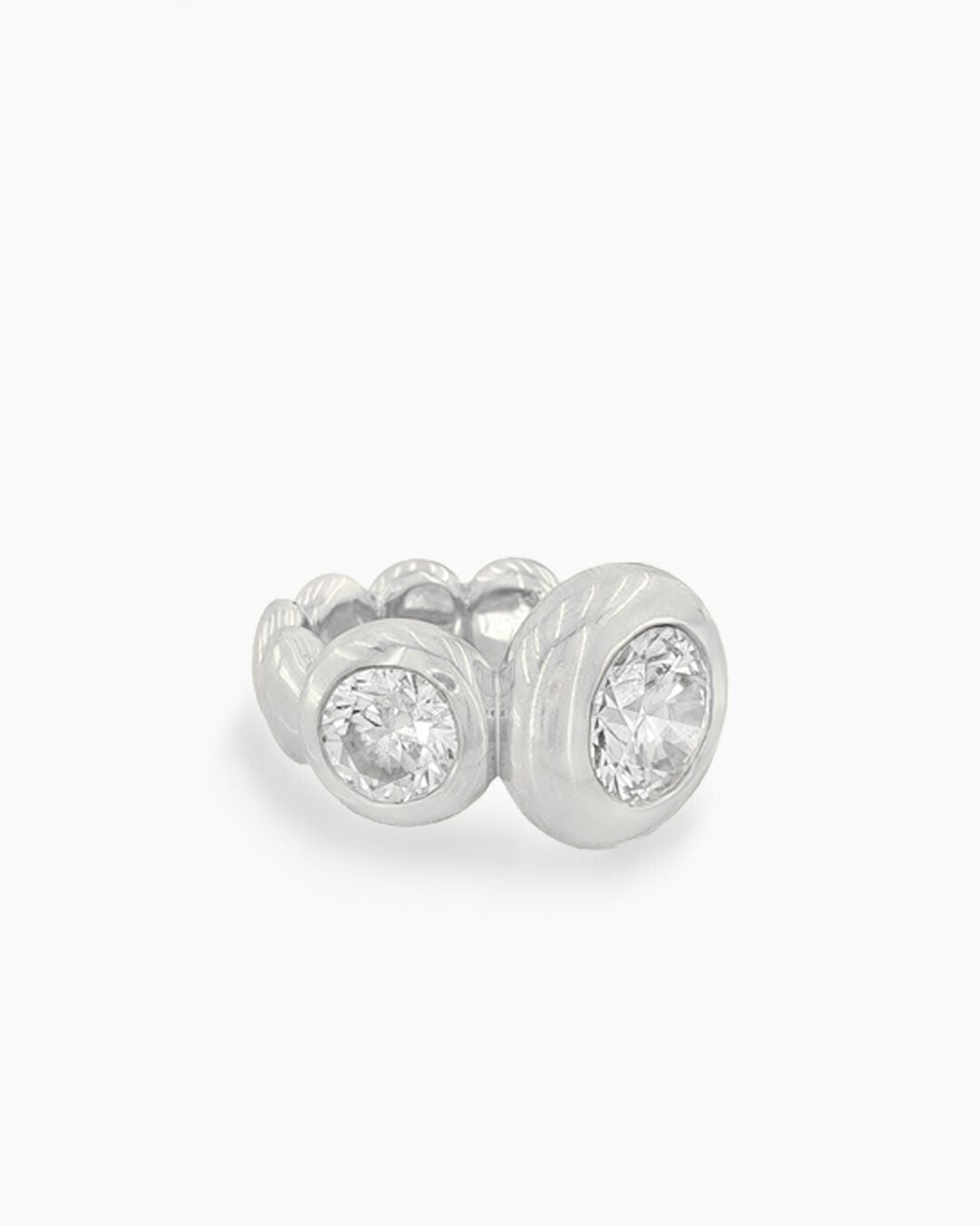 Double Bubble | Brilliant Cut Lab Diamond Ring