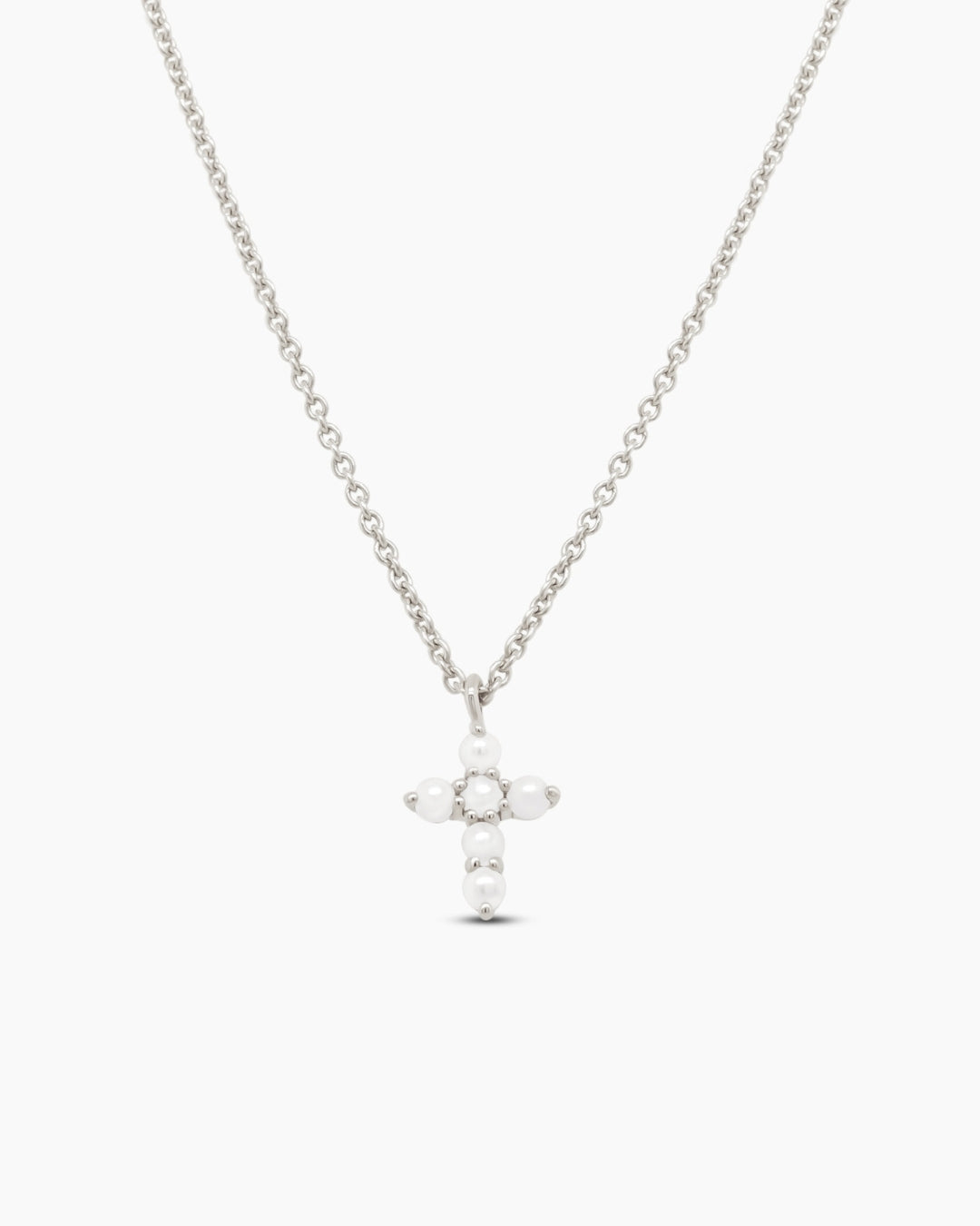 Grace | Petite Cross Pendant Chain Necklace