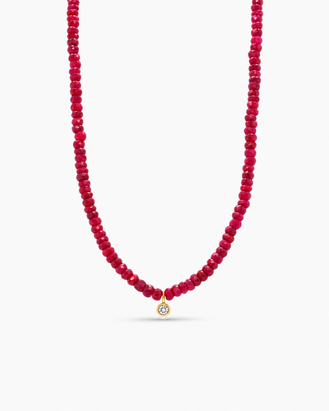 Marrakech | Diamond and Gemstone Beaded Necklace