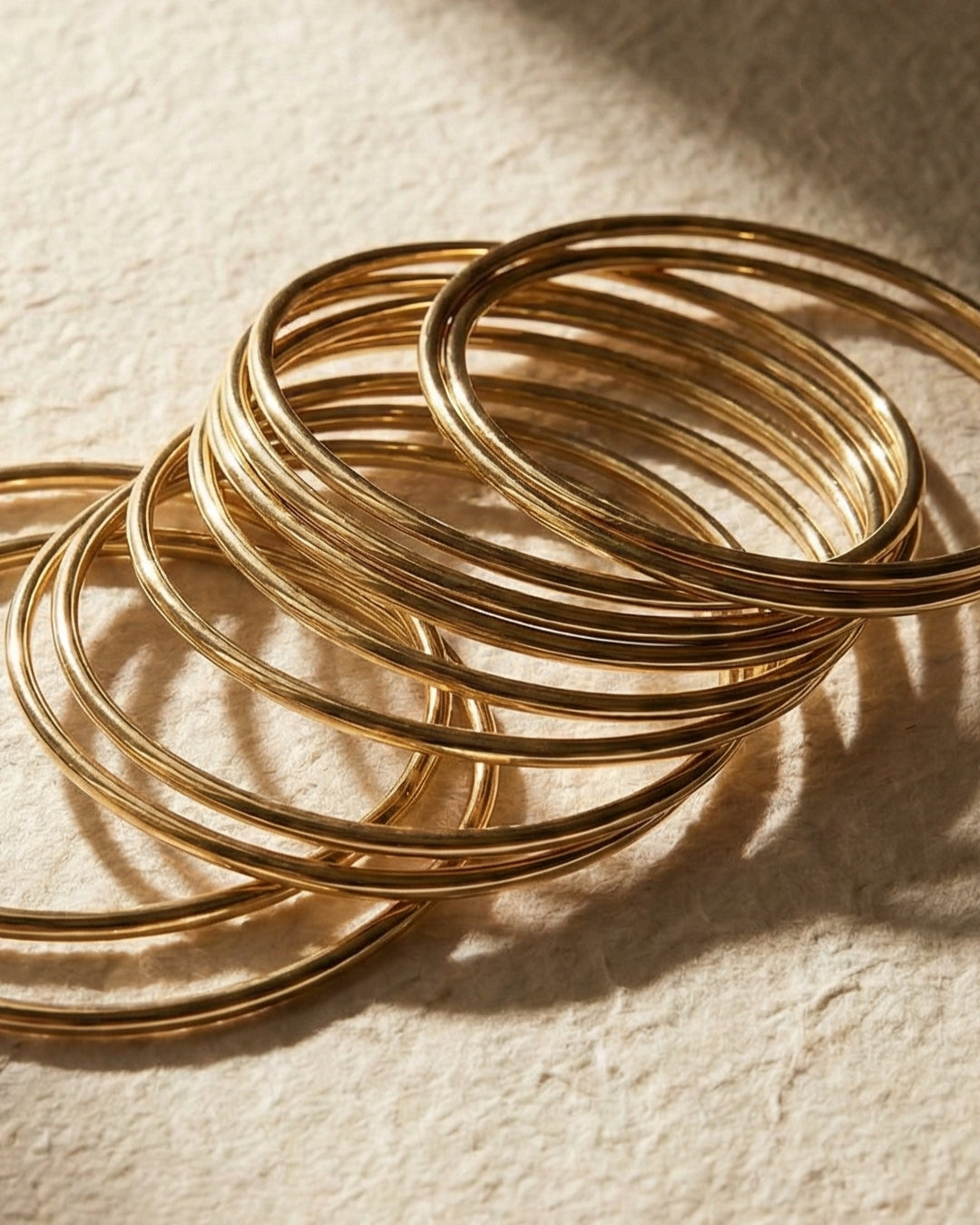 Semanario | Round Edge Bangle Bracelet