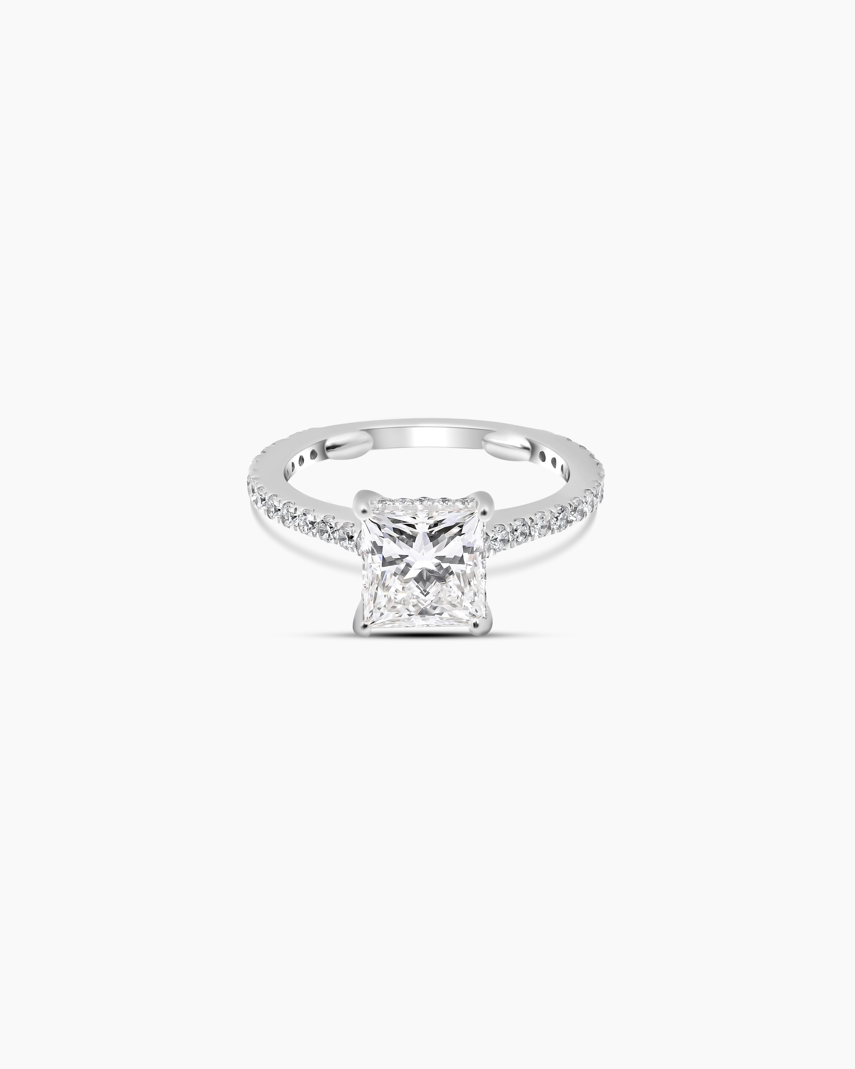 Princess Cut Diamond Engagement Ring