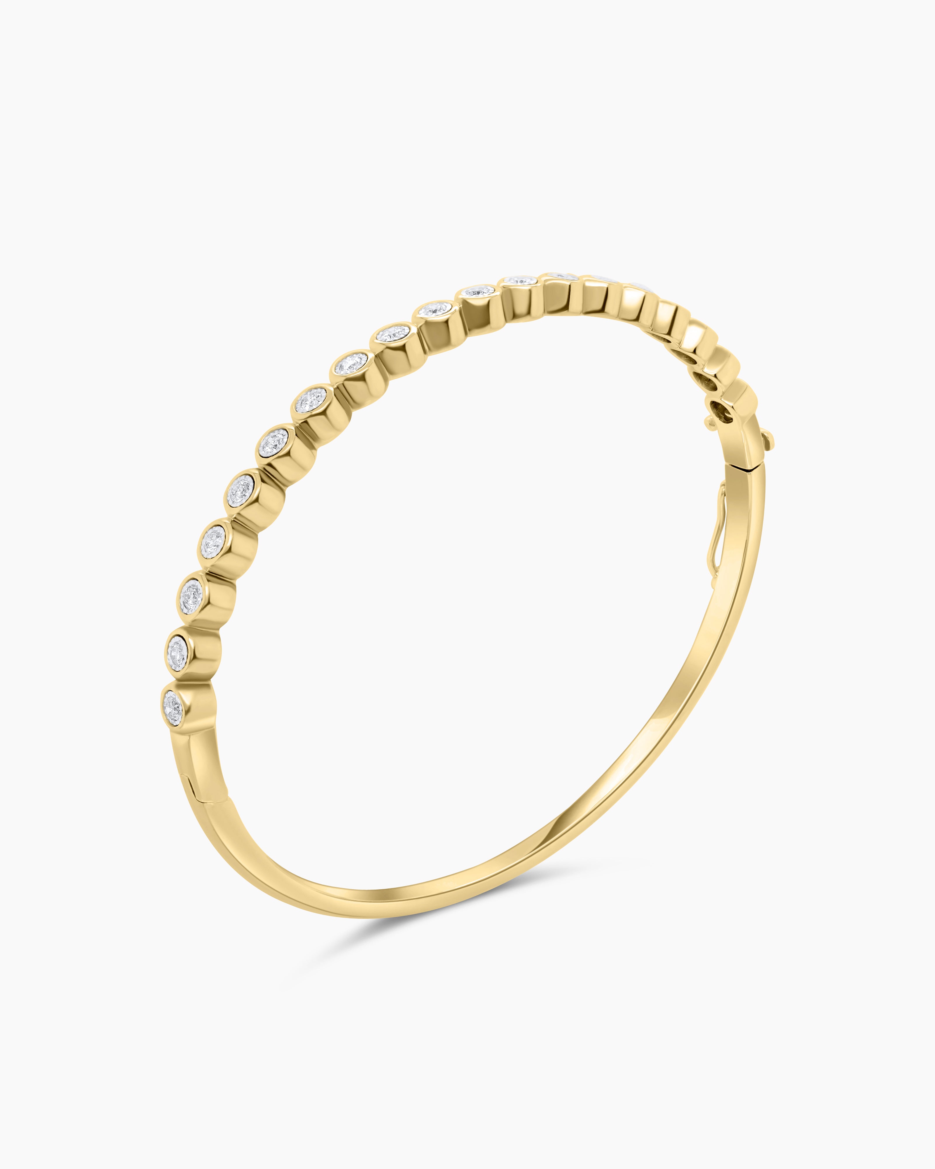 Hinged Diamond Bracelet