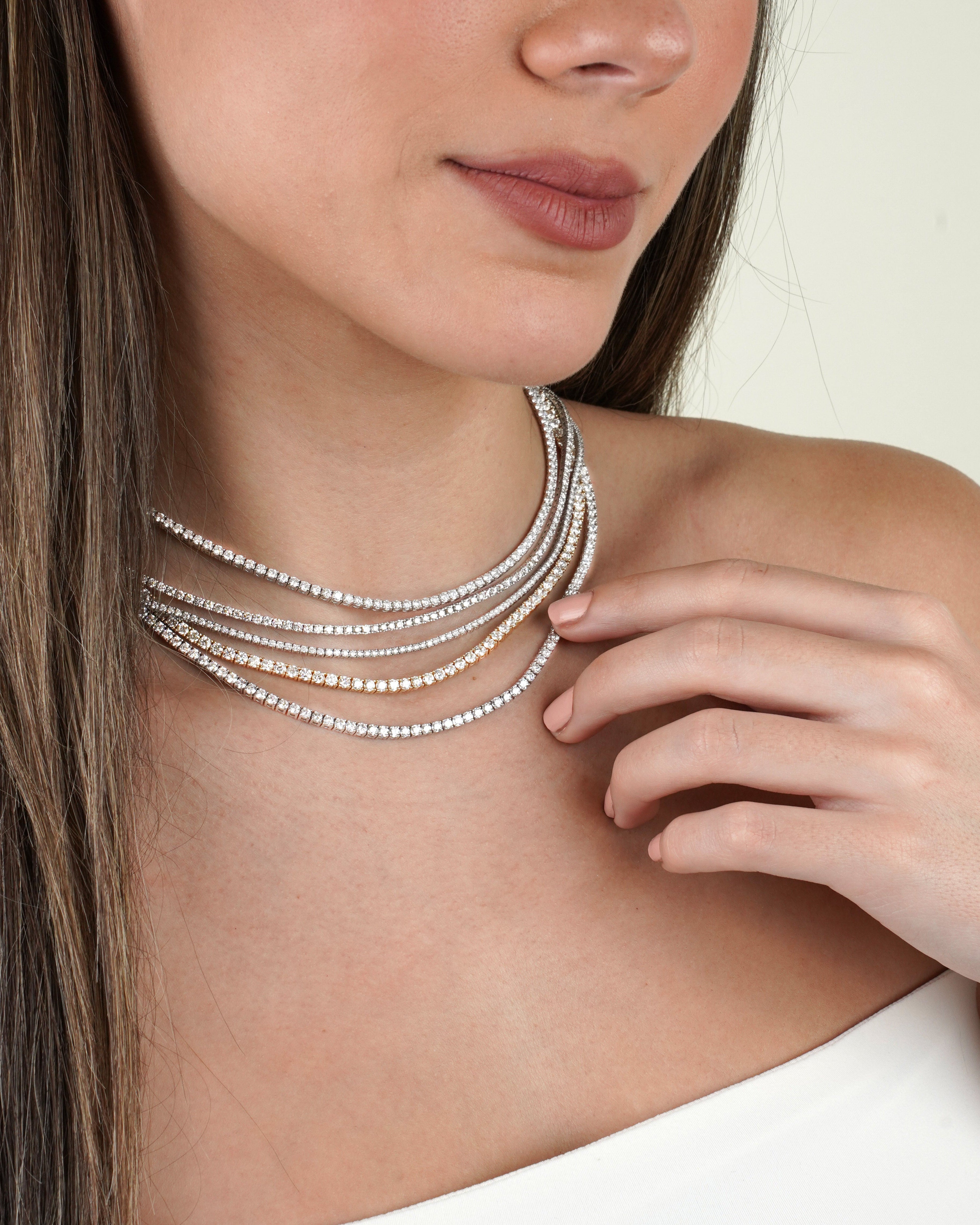 Classic Tennis Necklace