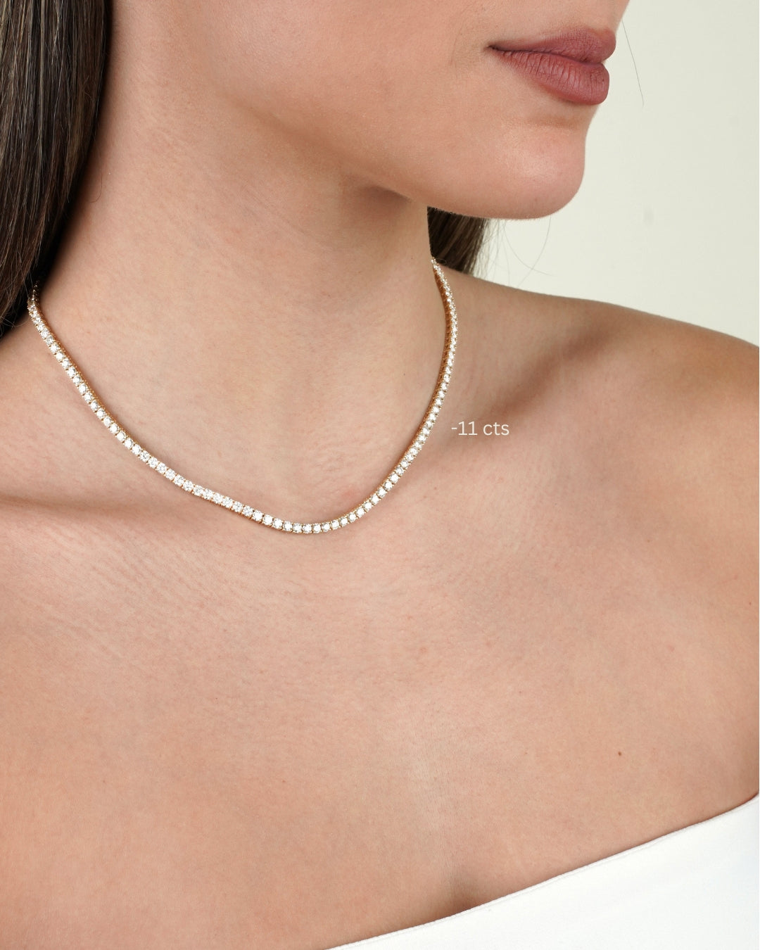 Classic Tennis Necklace