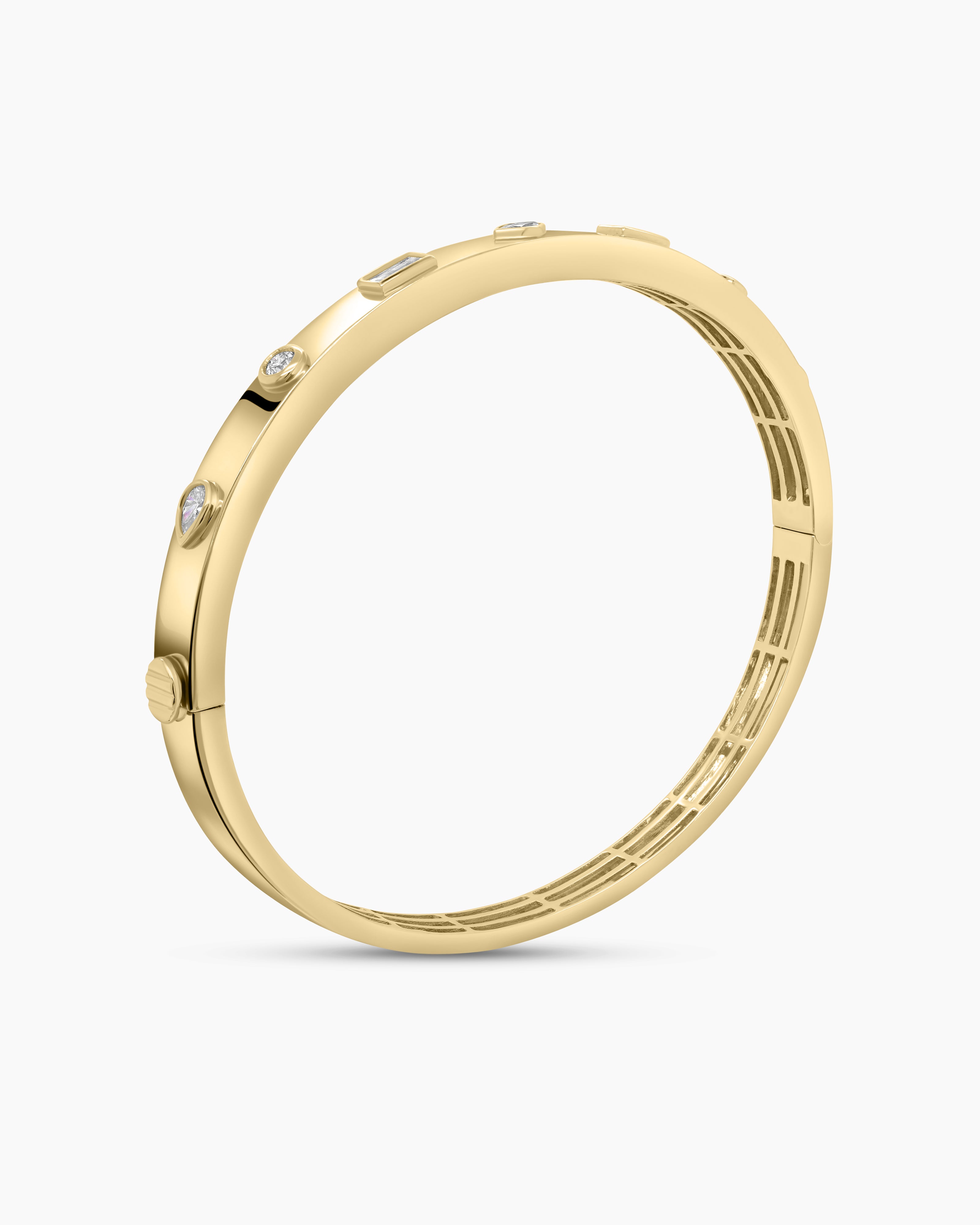 Hinged Diamond Bracelet