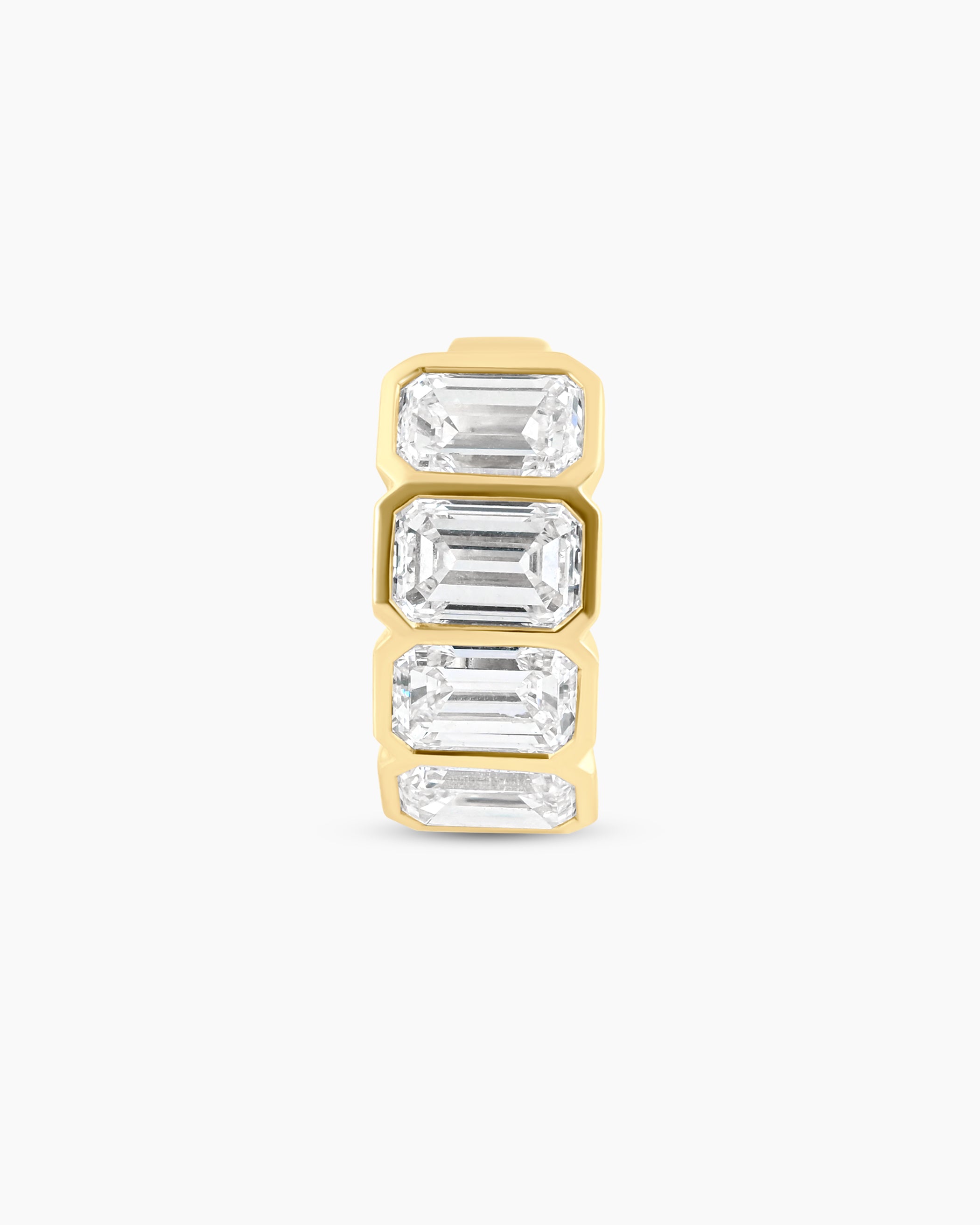 Capri | Emerald Cut Lab Diamond Ear Cuff