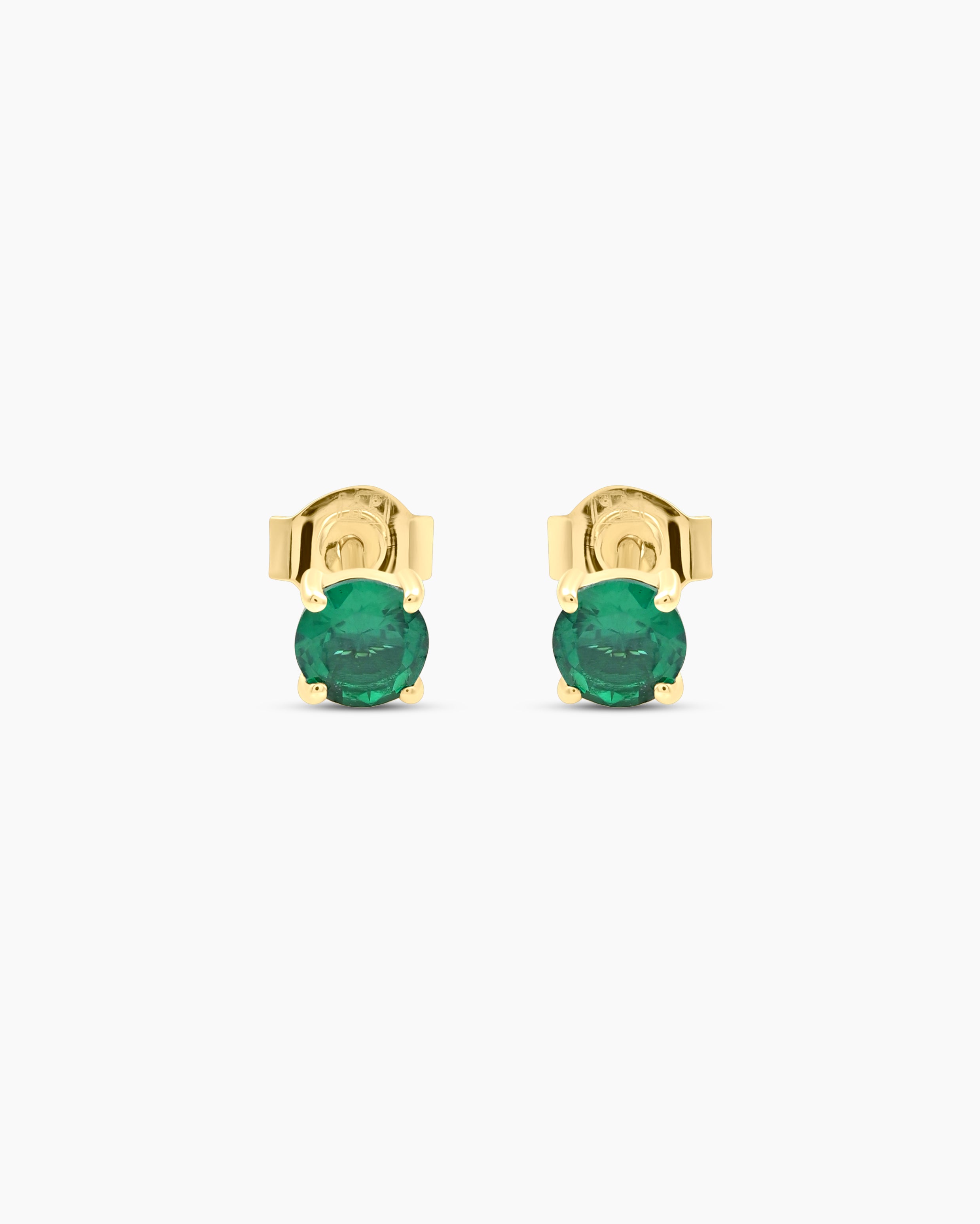 Jessica Cristobal X Rudy Santayana | Small Green Stud Earrings