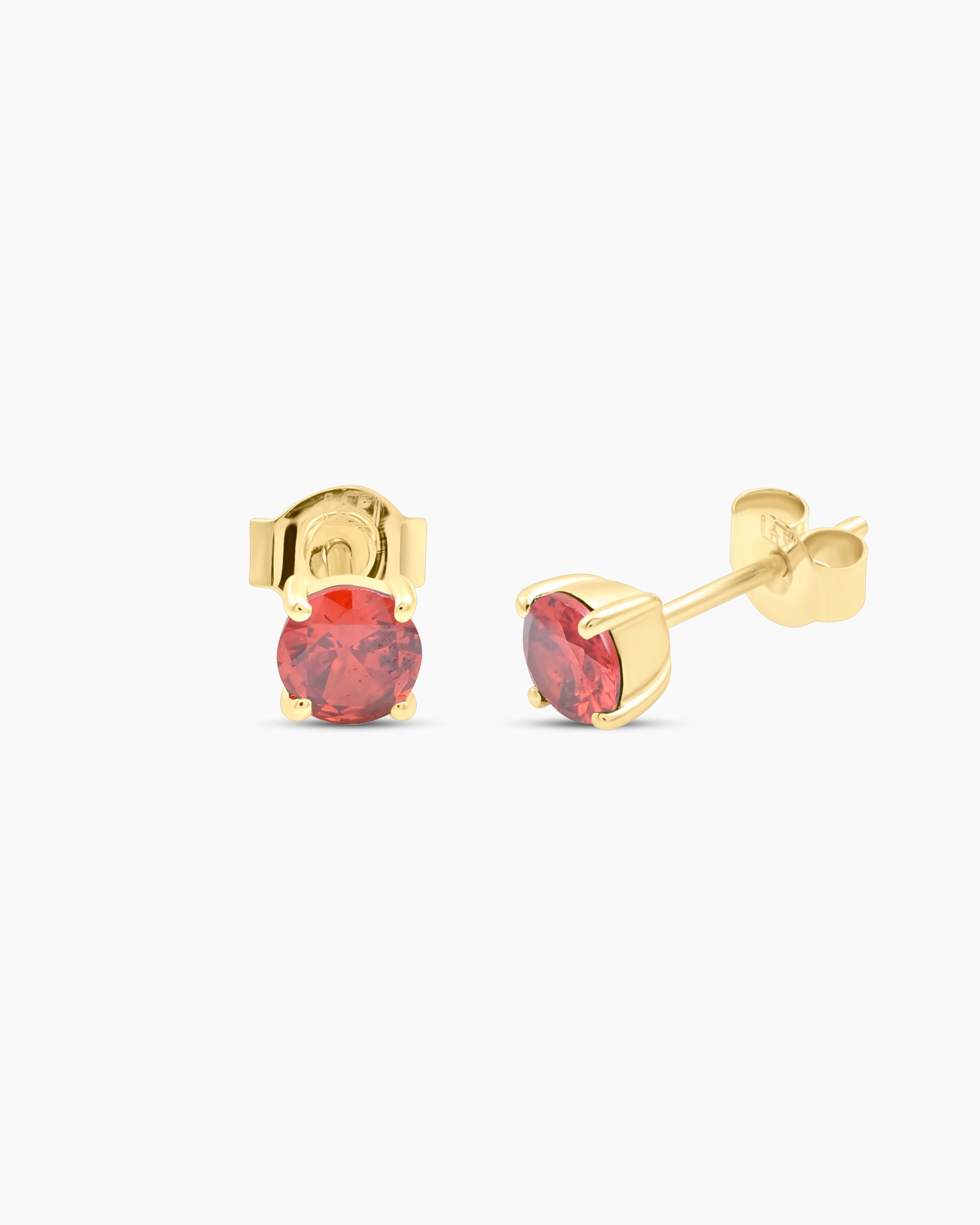 Jessica Cristobal X Rudy Santayana | Small Orange Stud Earrings