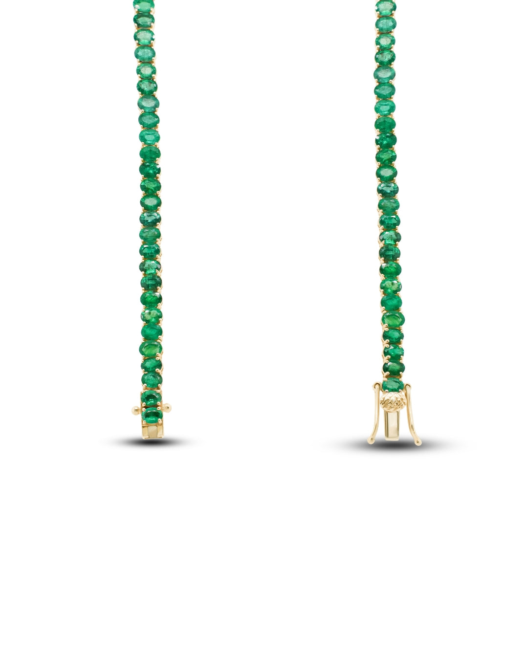 Emerald Tennis Necklace