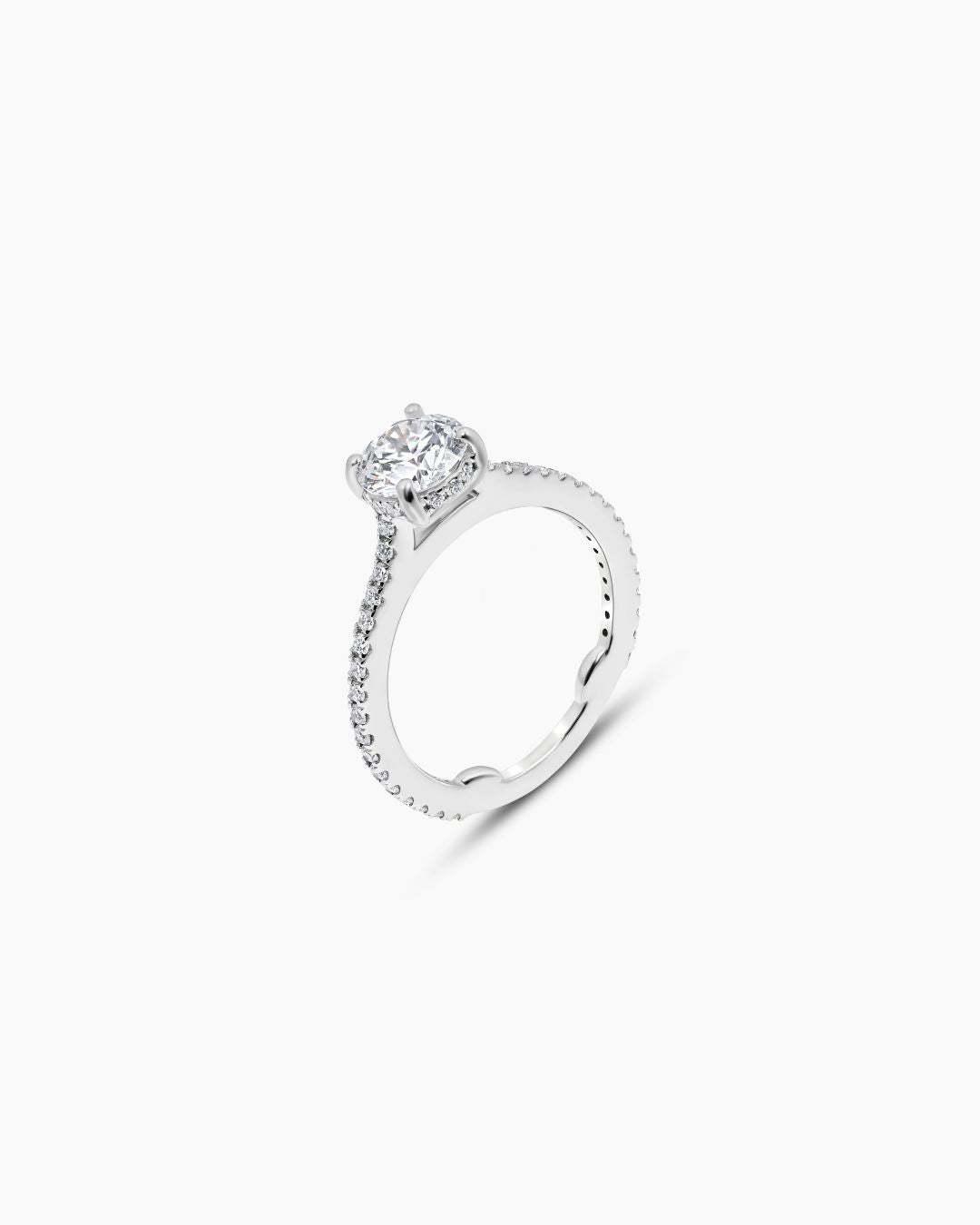 Brilliant Cut Diamond Engagement Ring