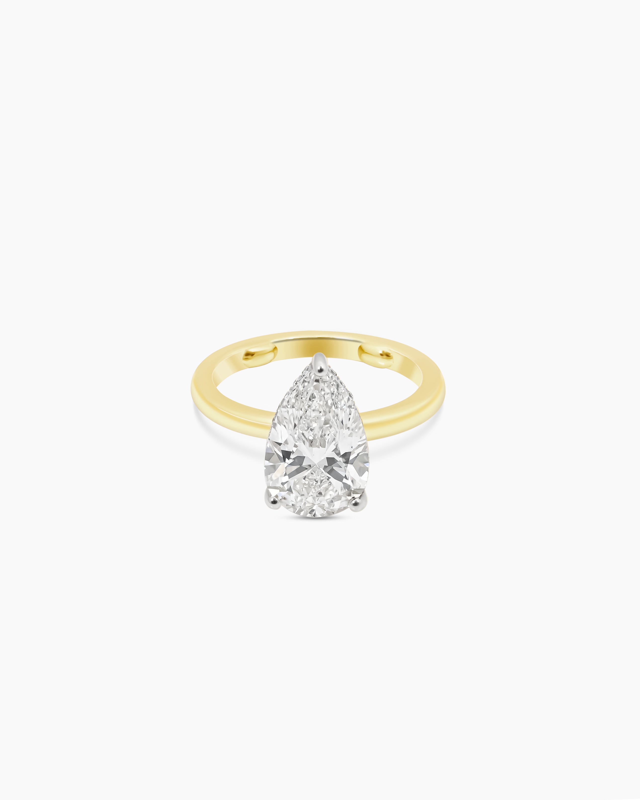 Pear Cut Diamond Engagement Ring