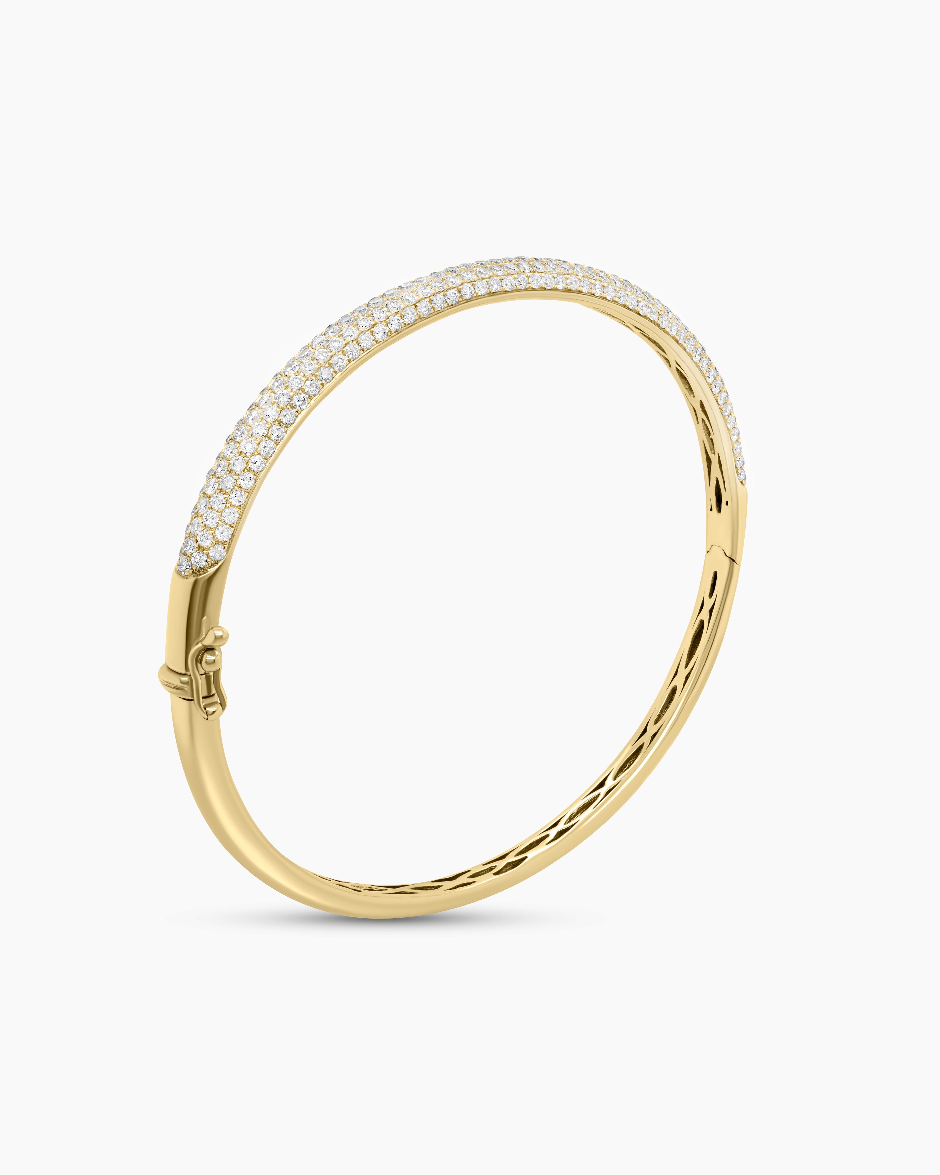 Hinged Diamond Bracelet