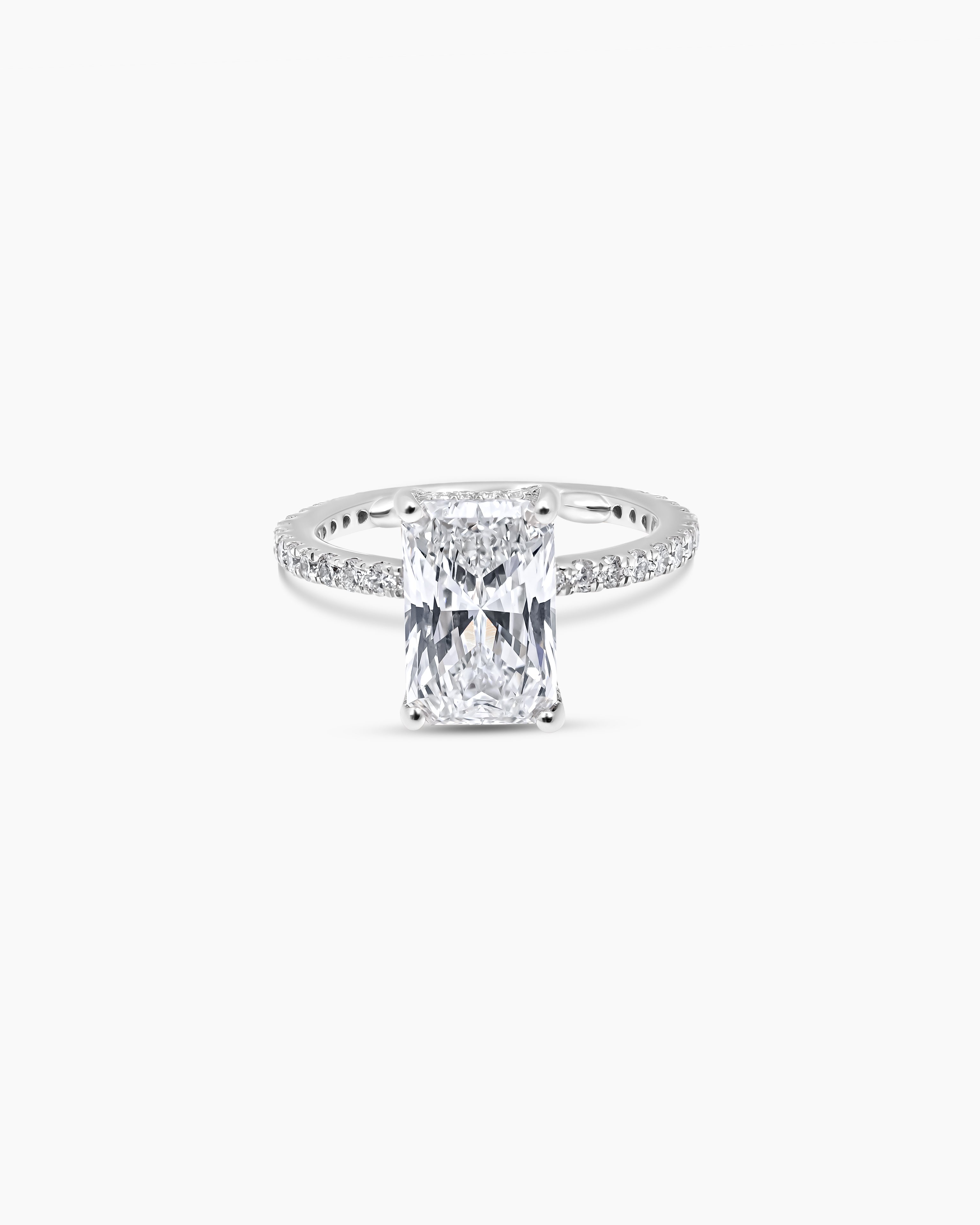 Cushion Cut Diamond Engagement
Ring