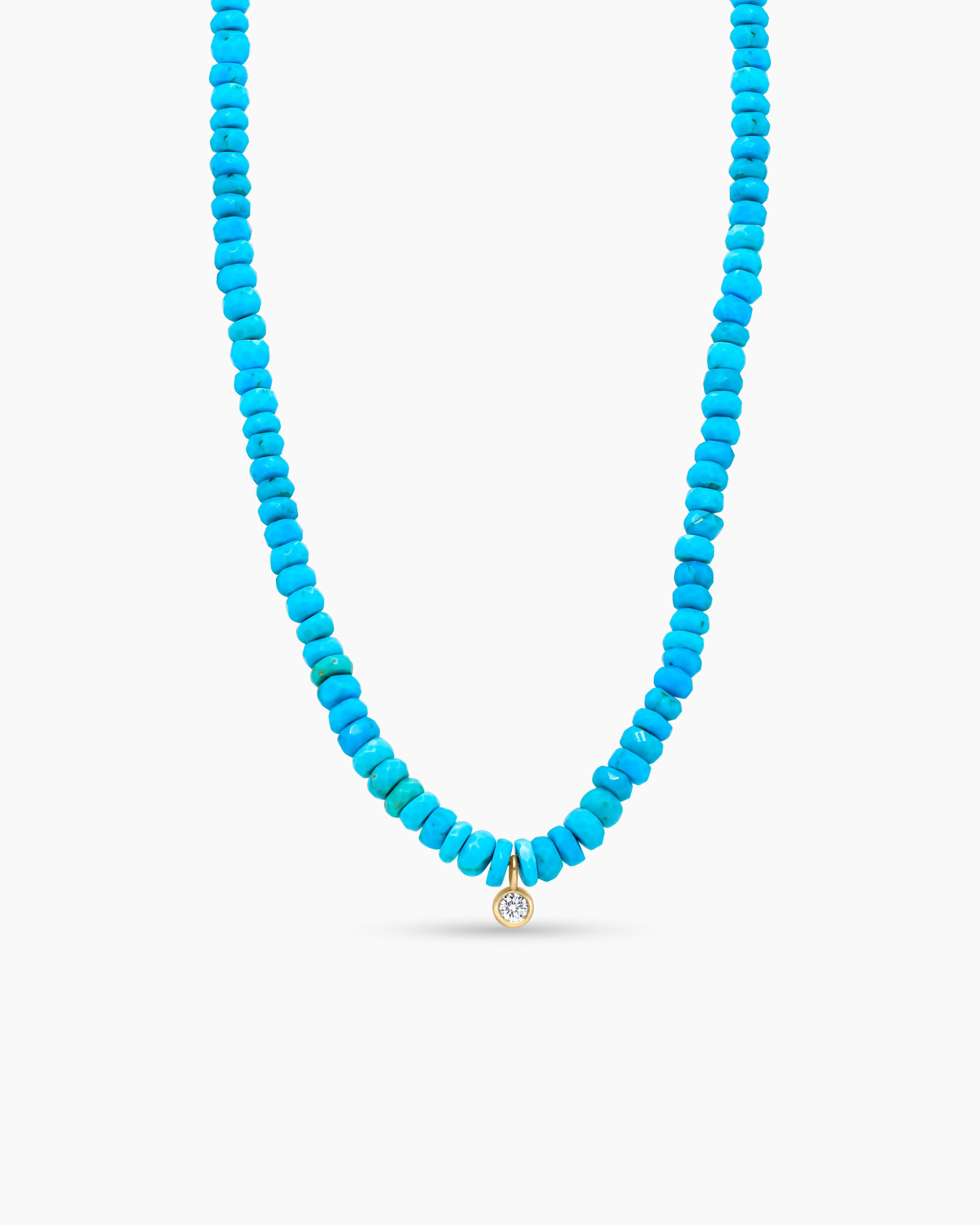 Turquoise Beaded Necklace