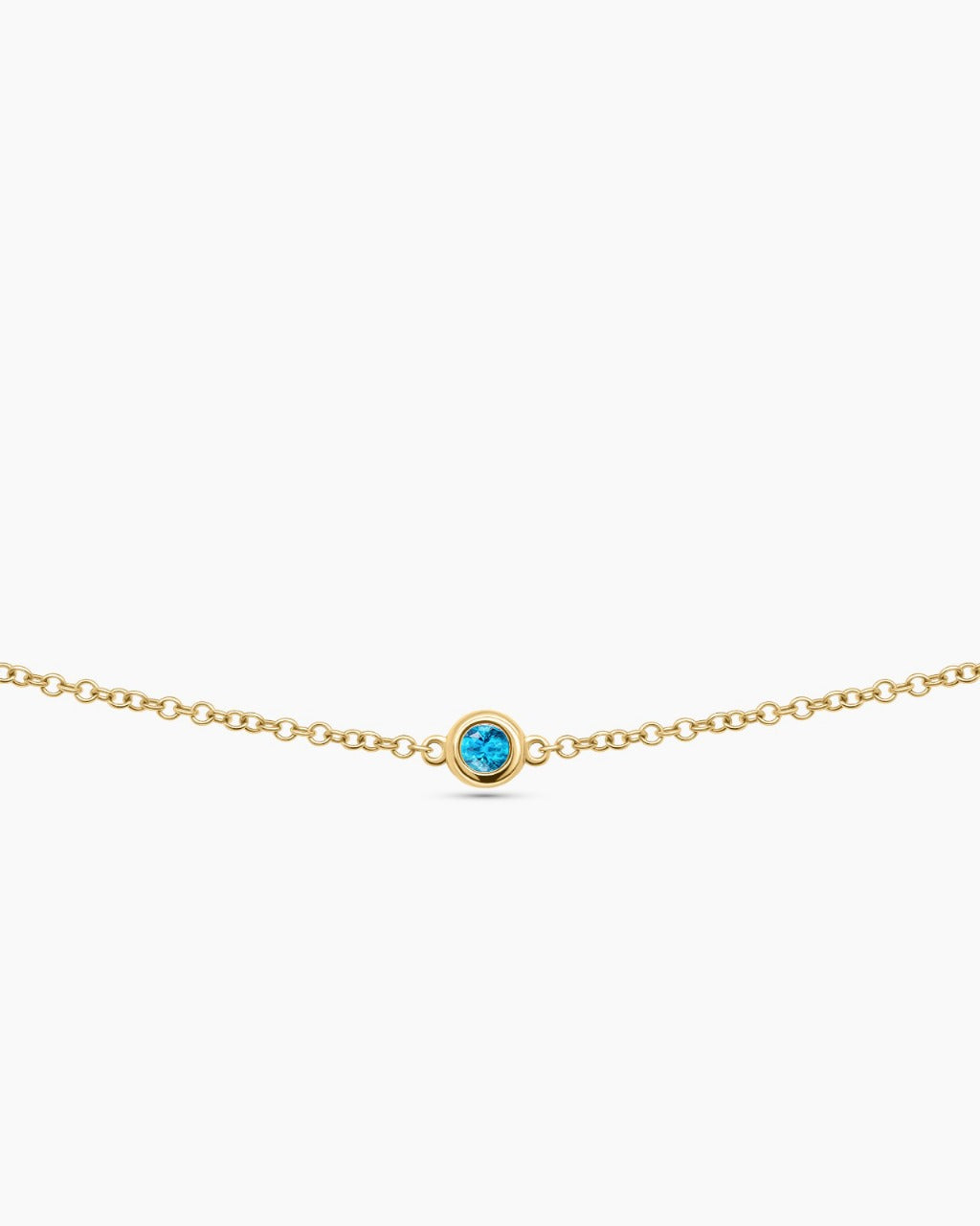 Gemstone Chain Bracelet