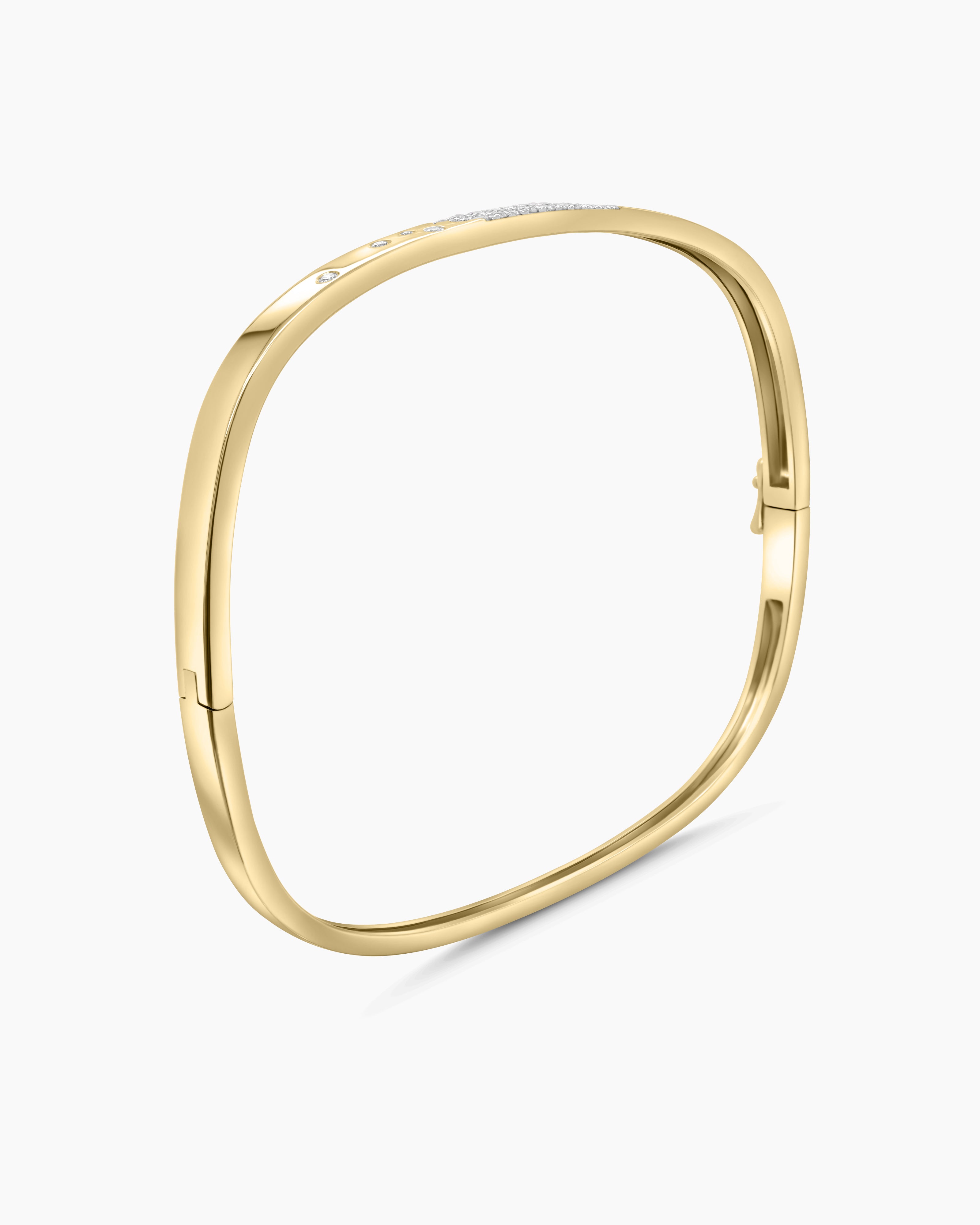 Hinged Diamond Bracelet