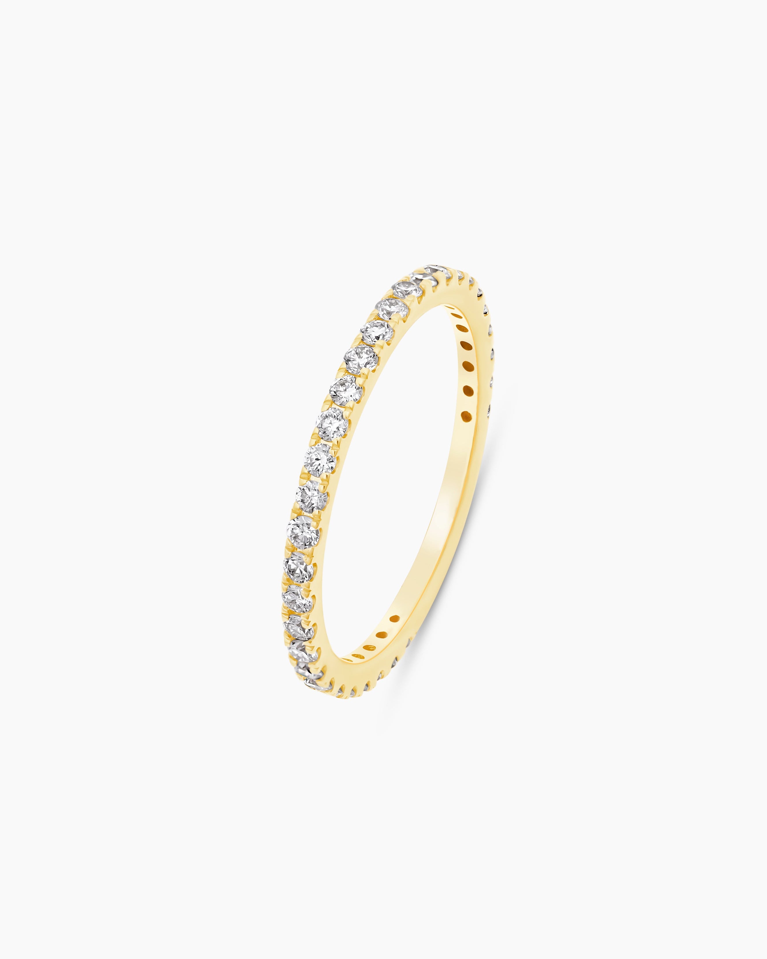 Promised Love | Small Lab Diamond Eternity Band