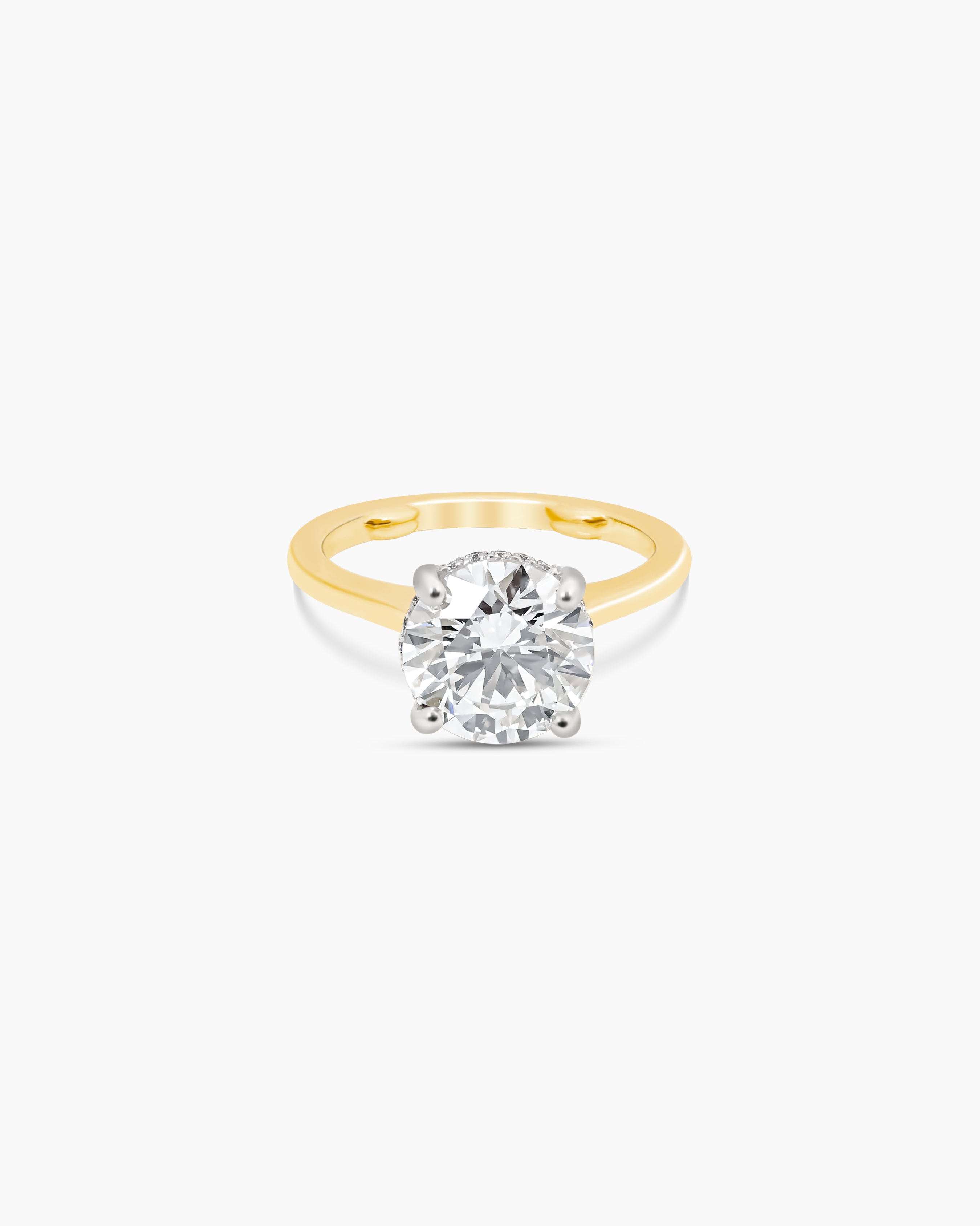Round Brilliant Cut Diamond Engagement Ring