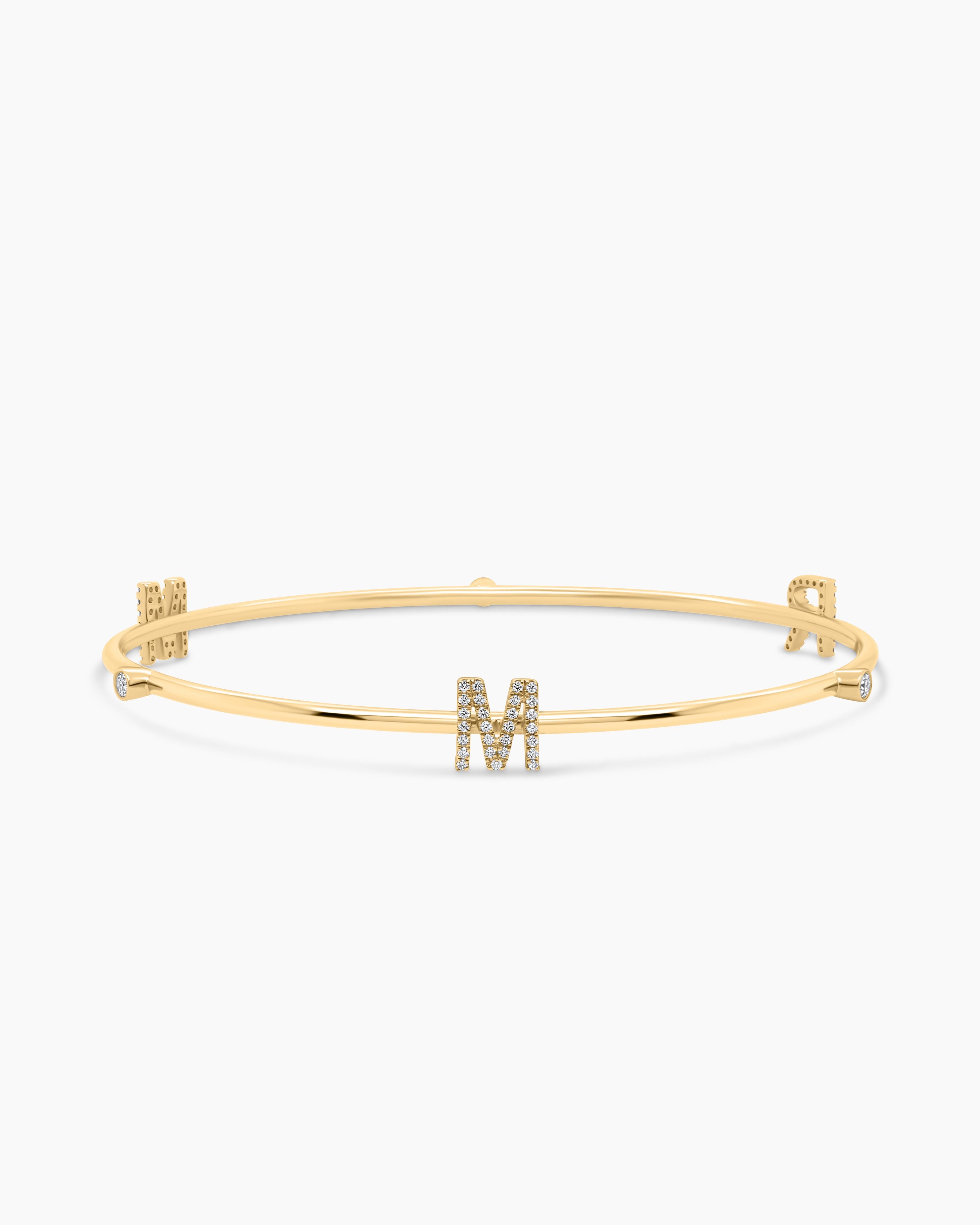 Personalized Bangle Bracelet