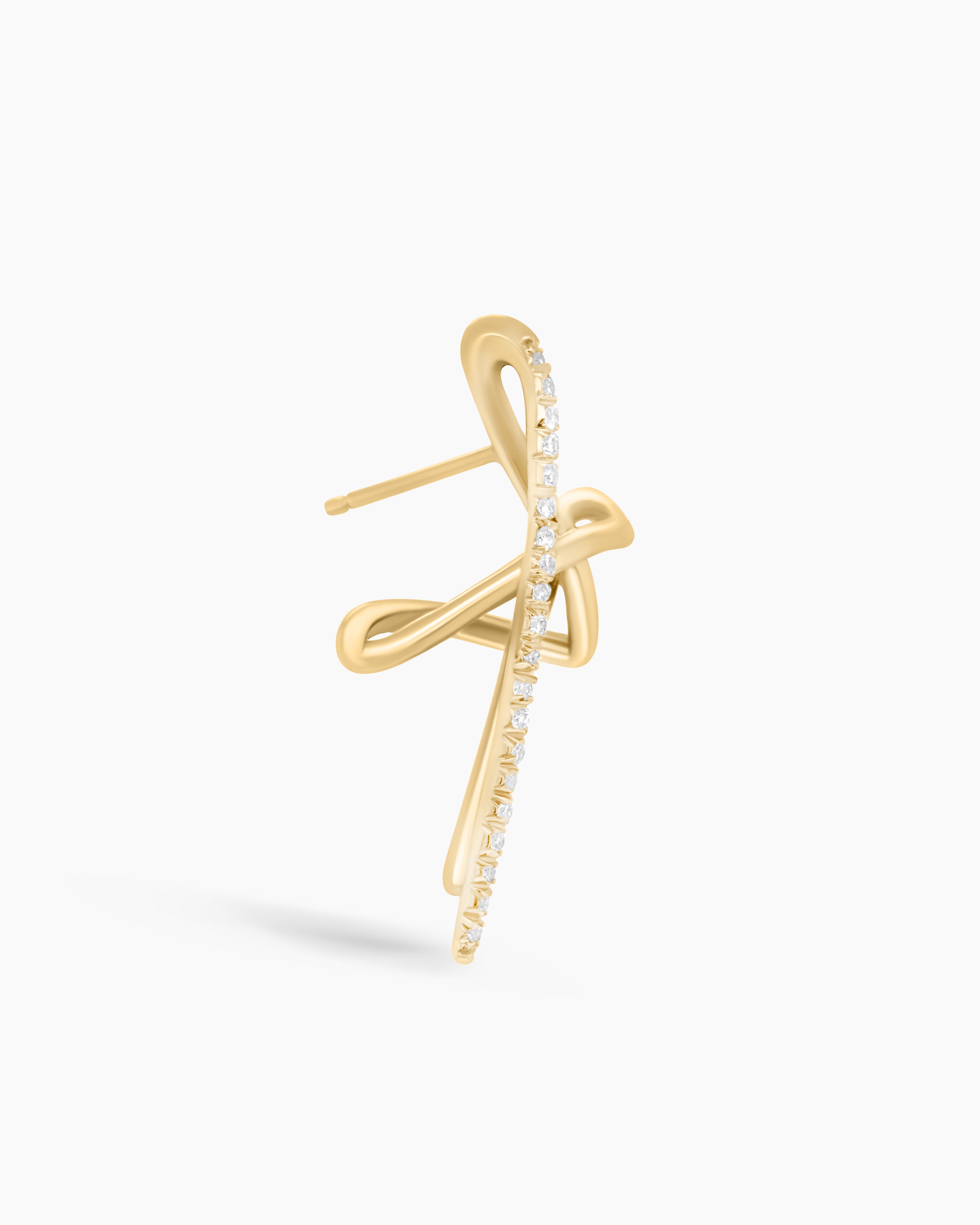 Diamond Star Post Earrings