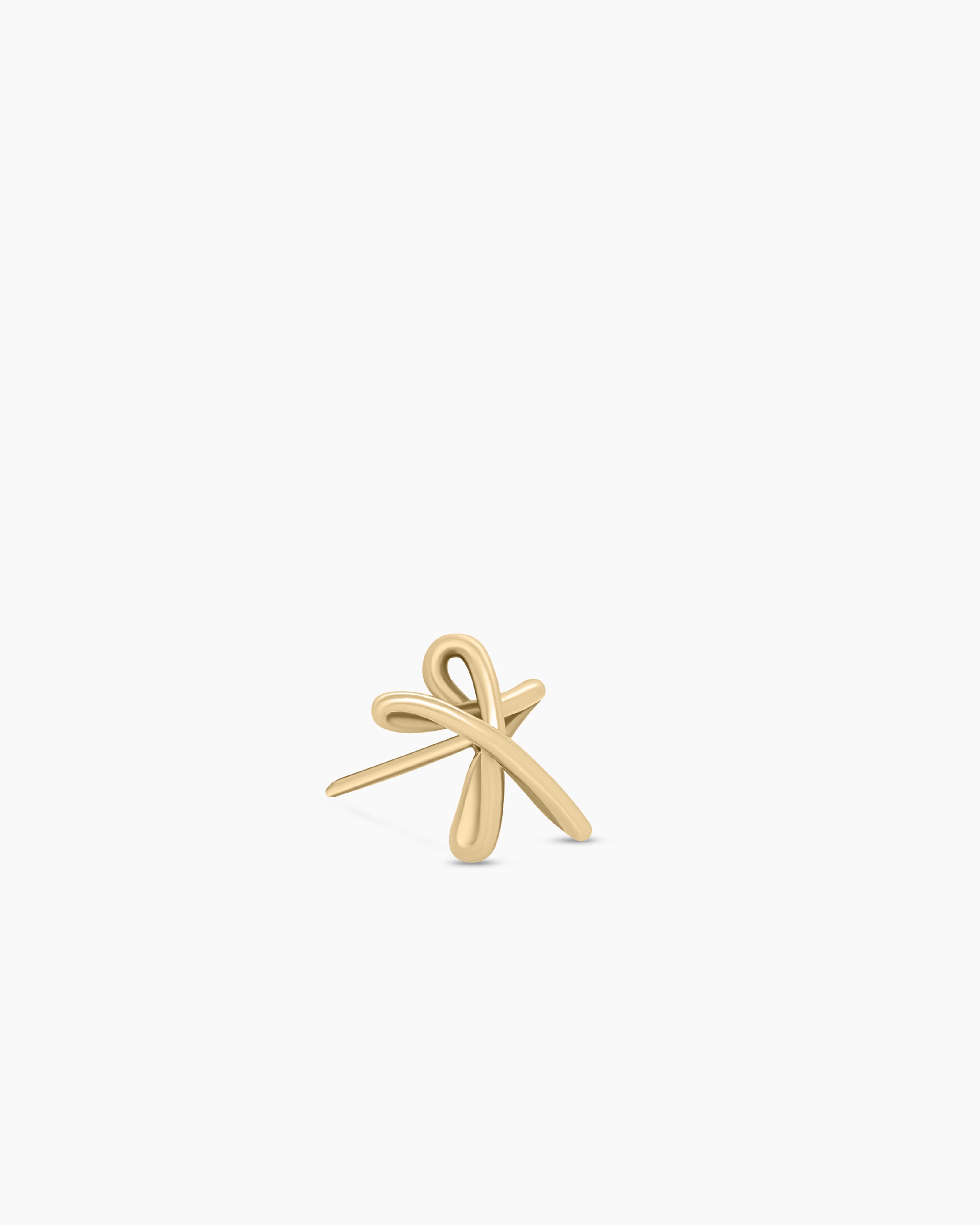 Gold Mini Star Earrings