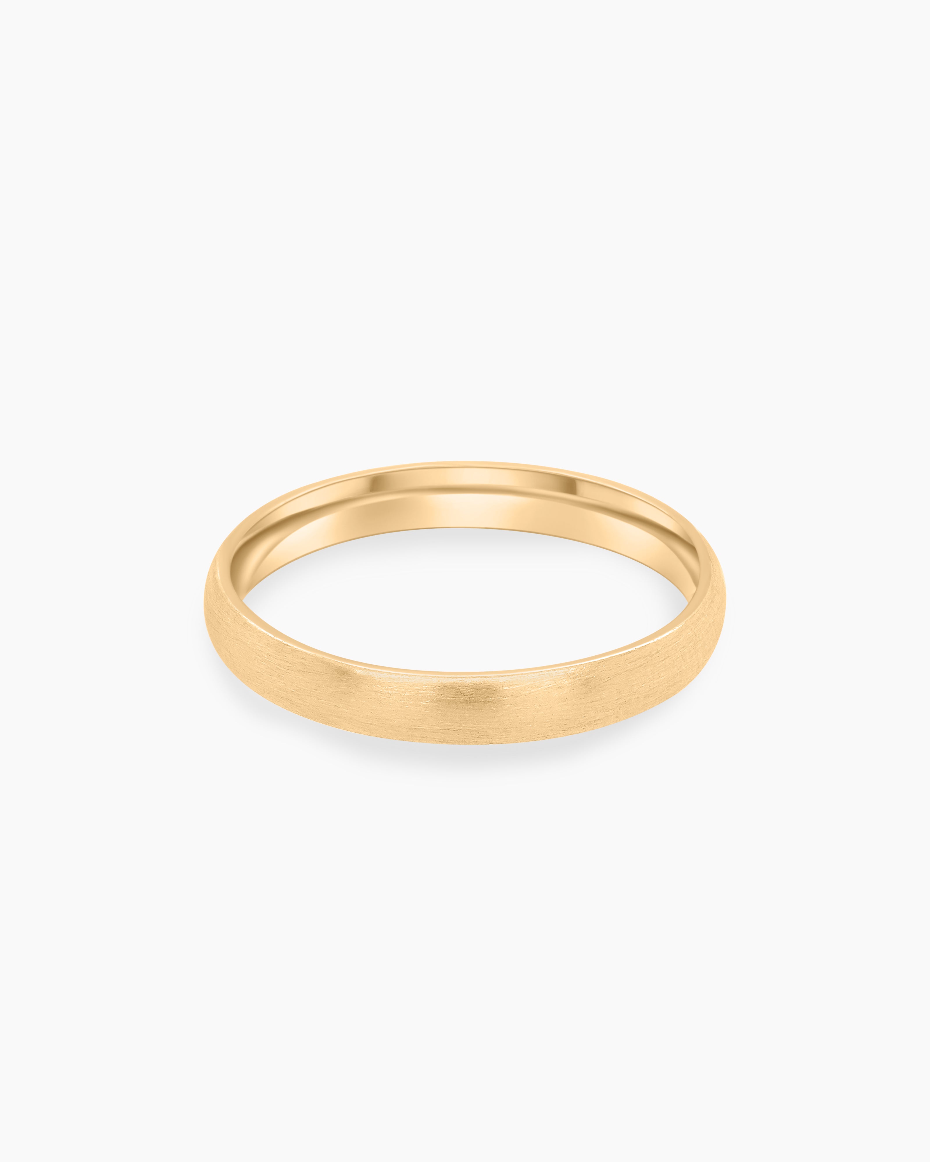 Brushed Wedding Band