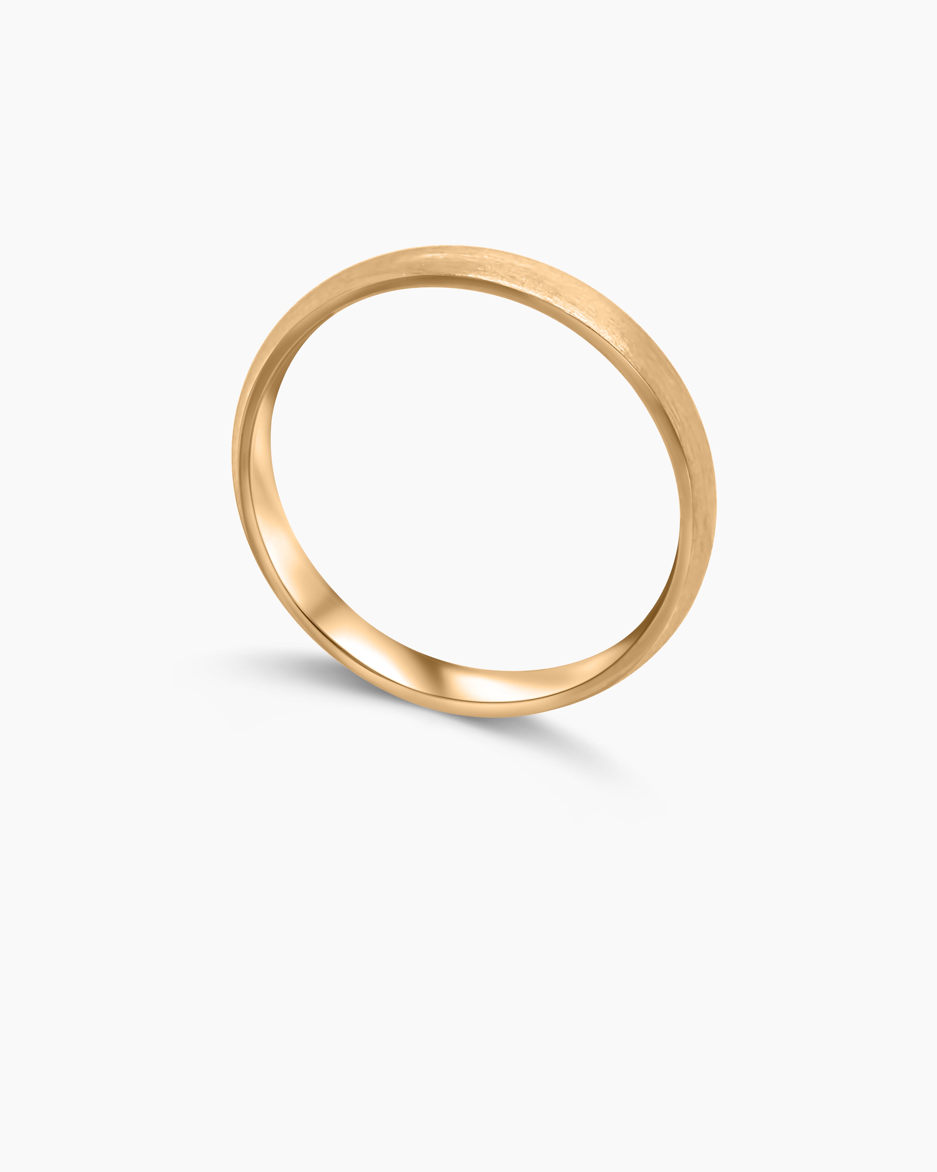 Brushed Wedding Band