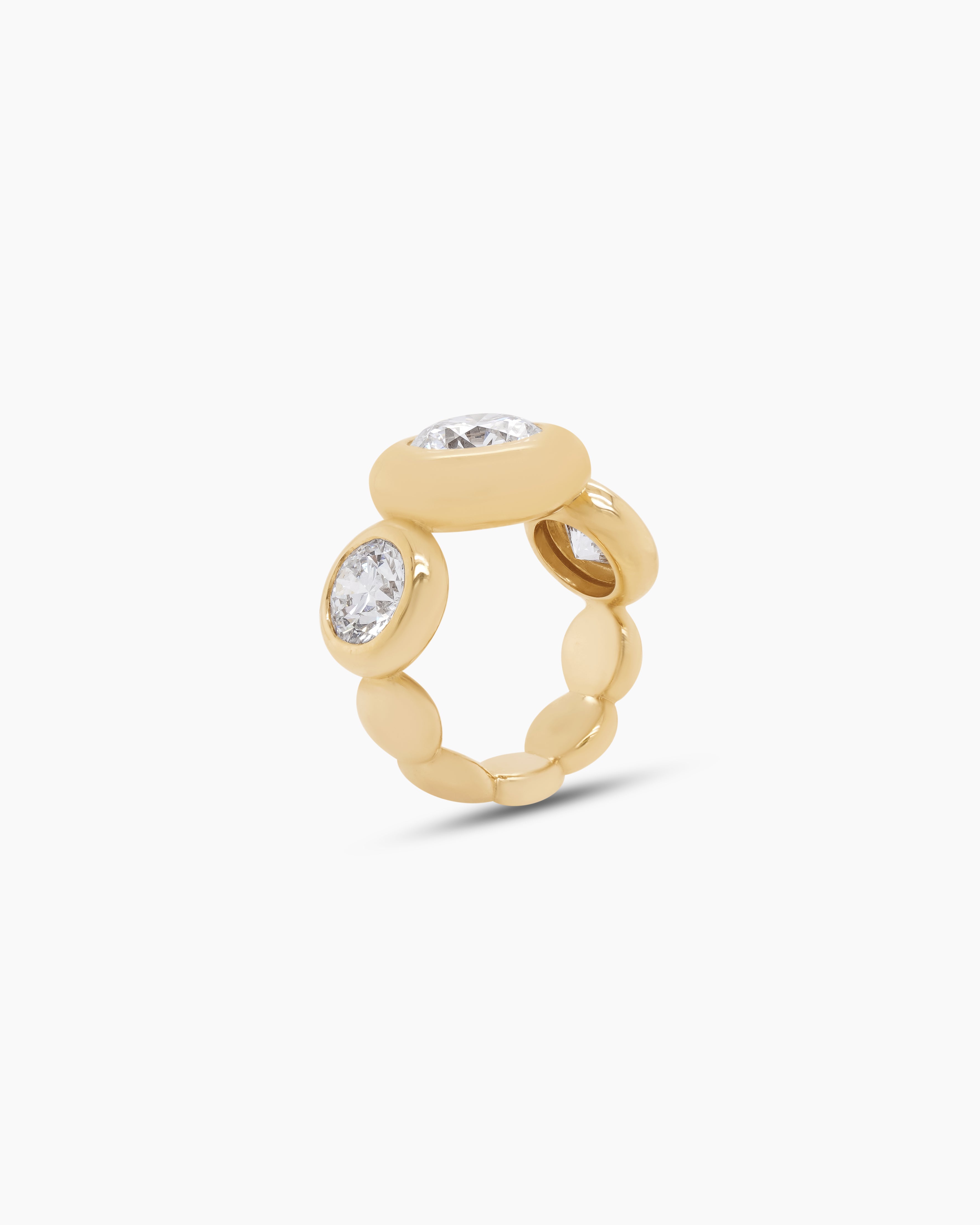 Modern Diamond Ring