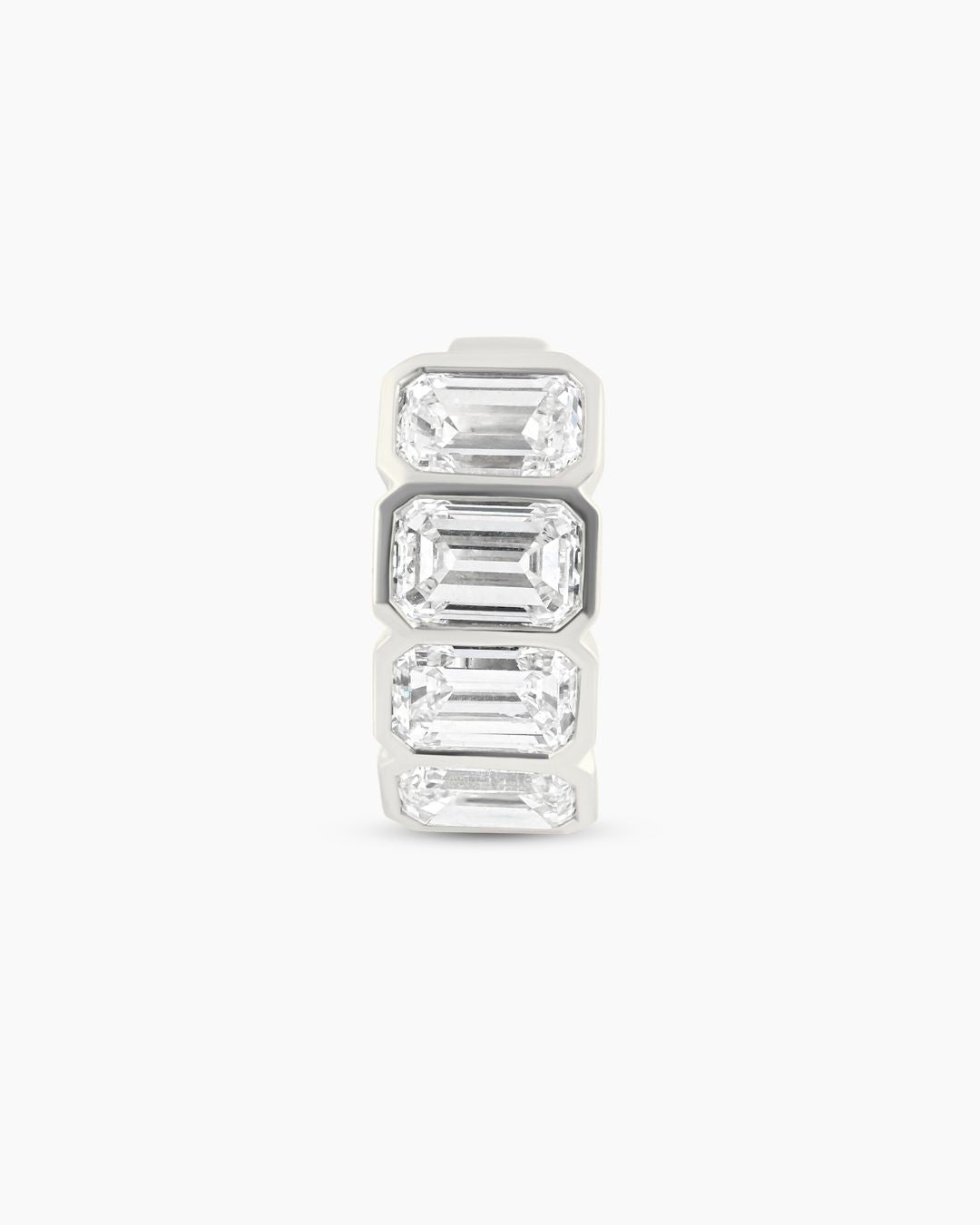 Capri | Emerald Cut Lab Diamond Ear Cuff