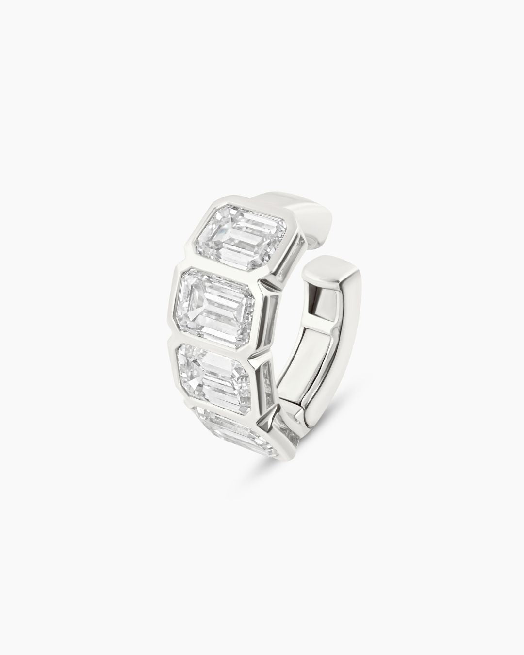 Capri | Emerald Cut Lab Diamond Ear Cuff