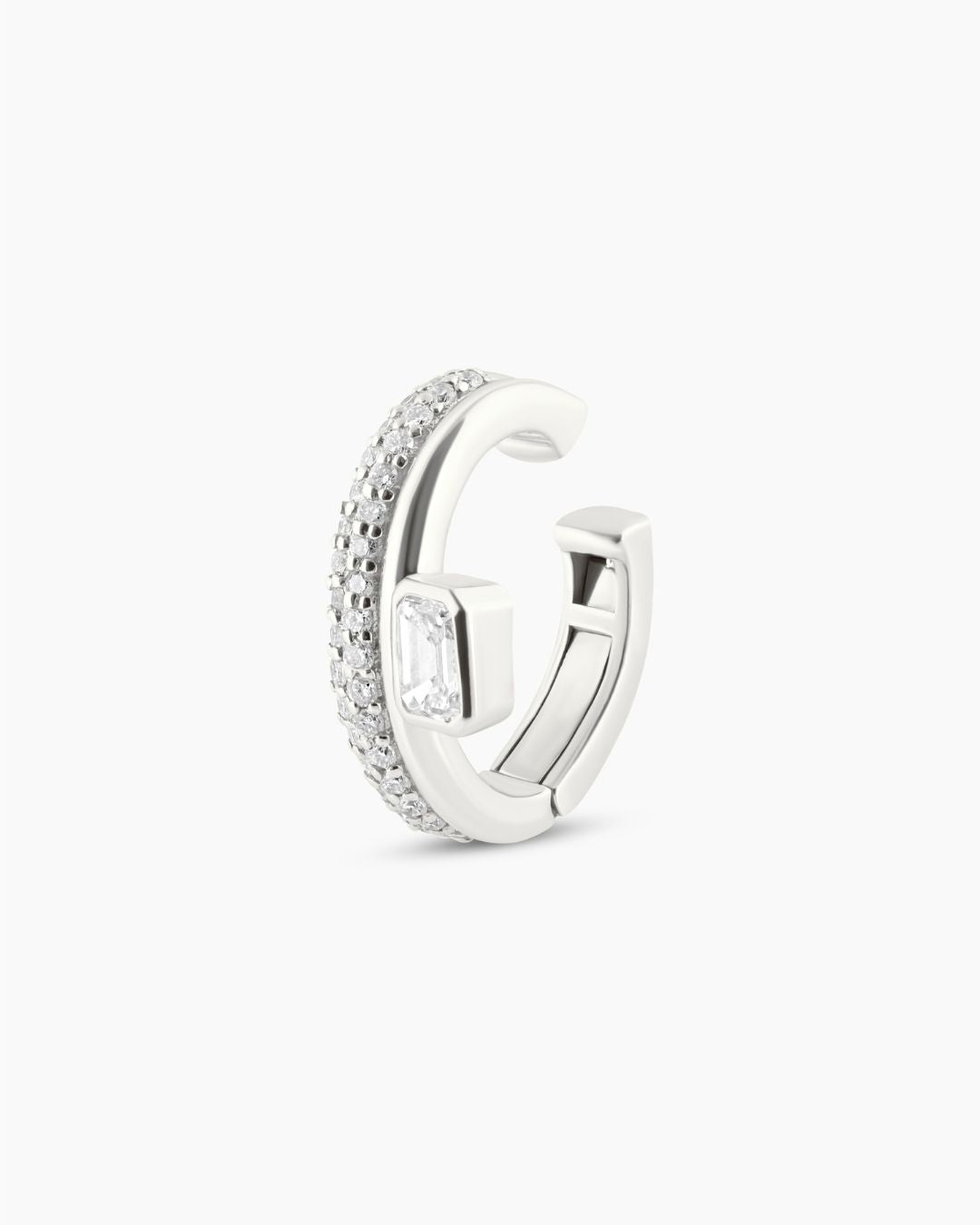 Verona | Emerald Cut Lab Diamond Ear Cuff