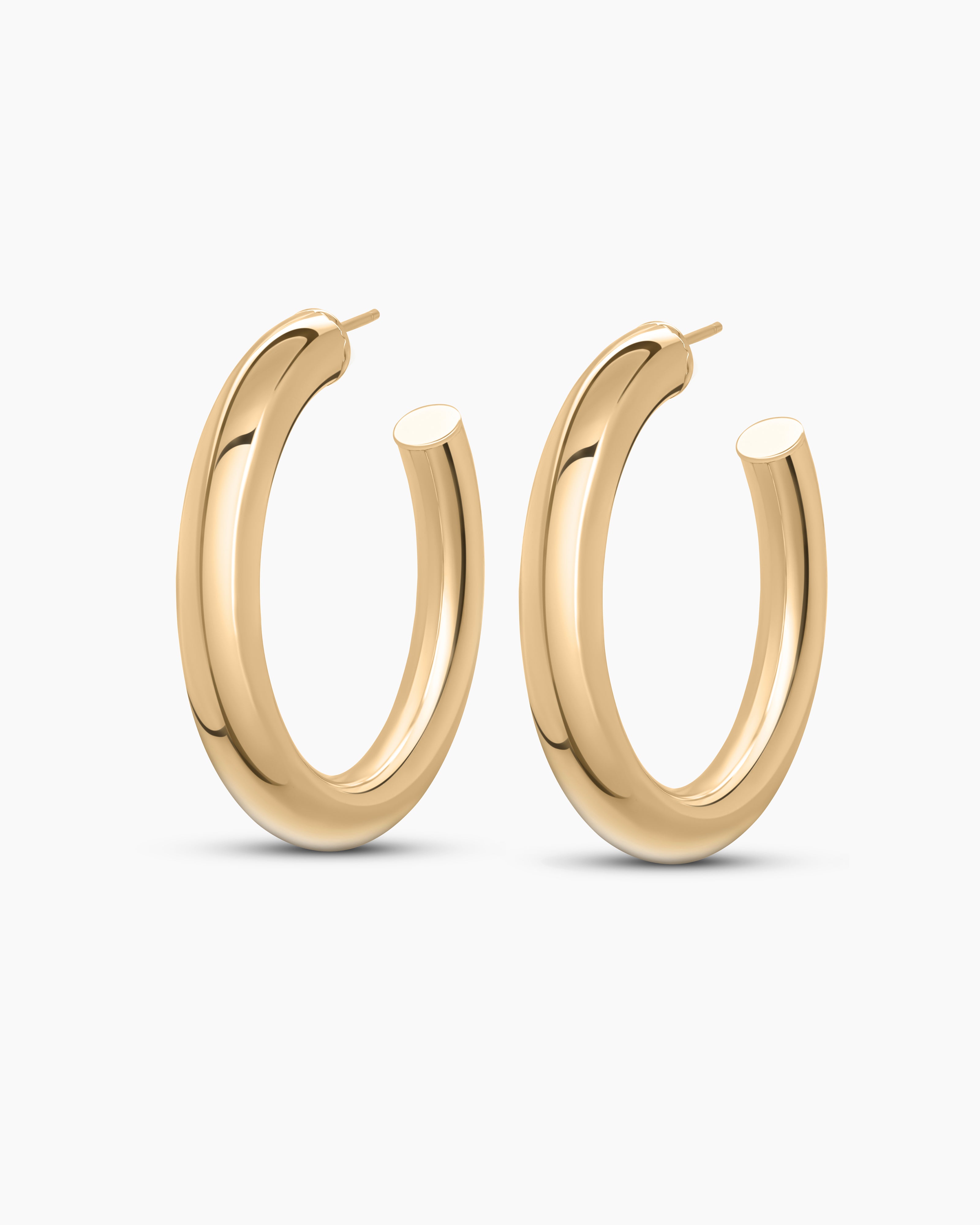 Chunky Hoop Earrings