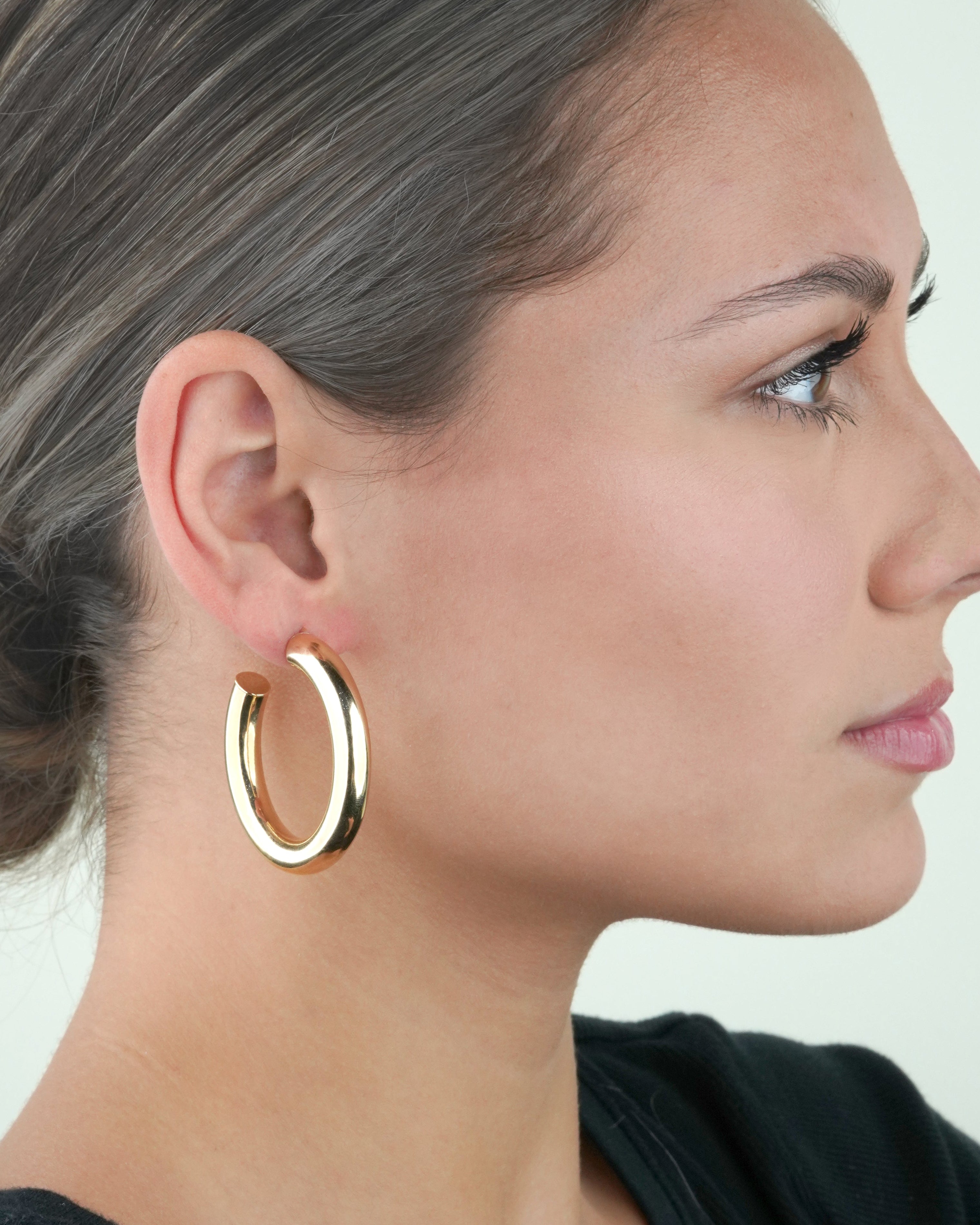 Gold Hoop Earrings