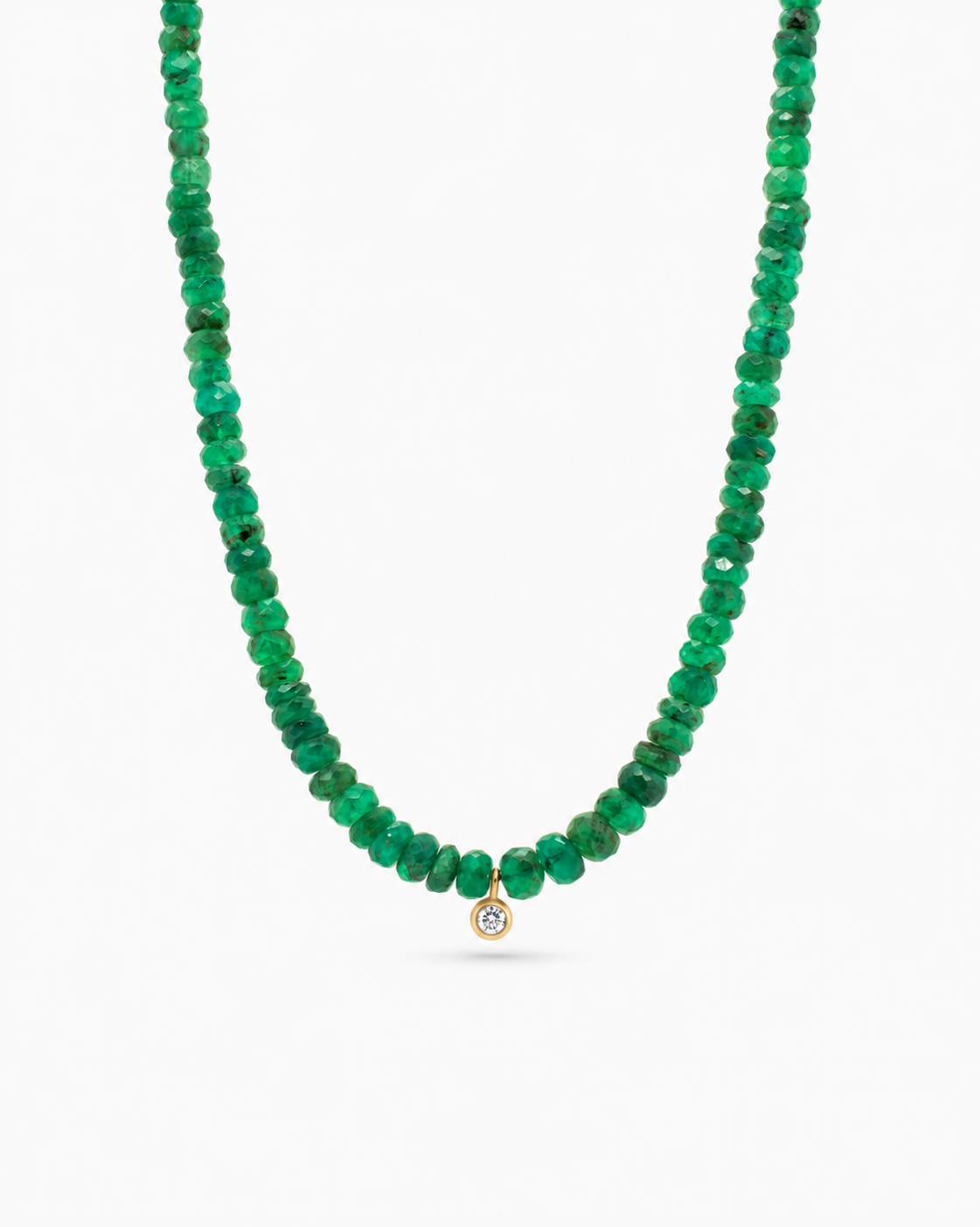 Marrakech | Diamond and Gemstone Beaded Necklace