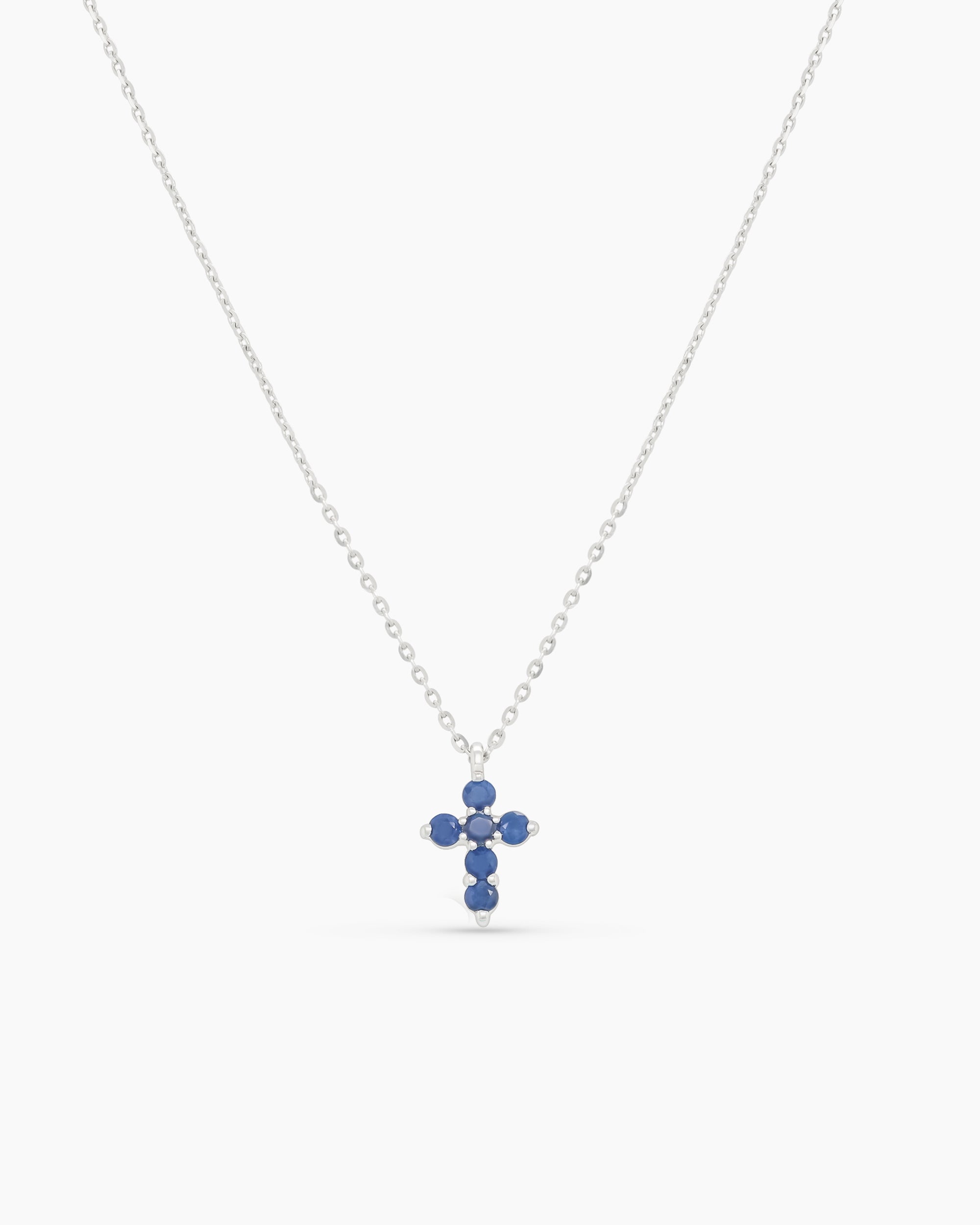 Grace | Petite Cross Pendant Chain Necklace