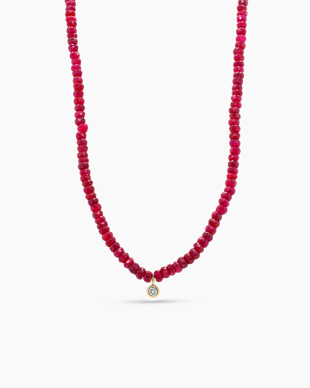 Marrakech | Diamond and Gemstone Beaded Necklace