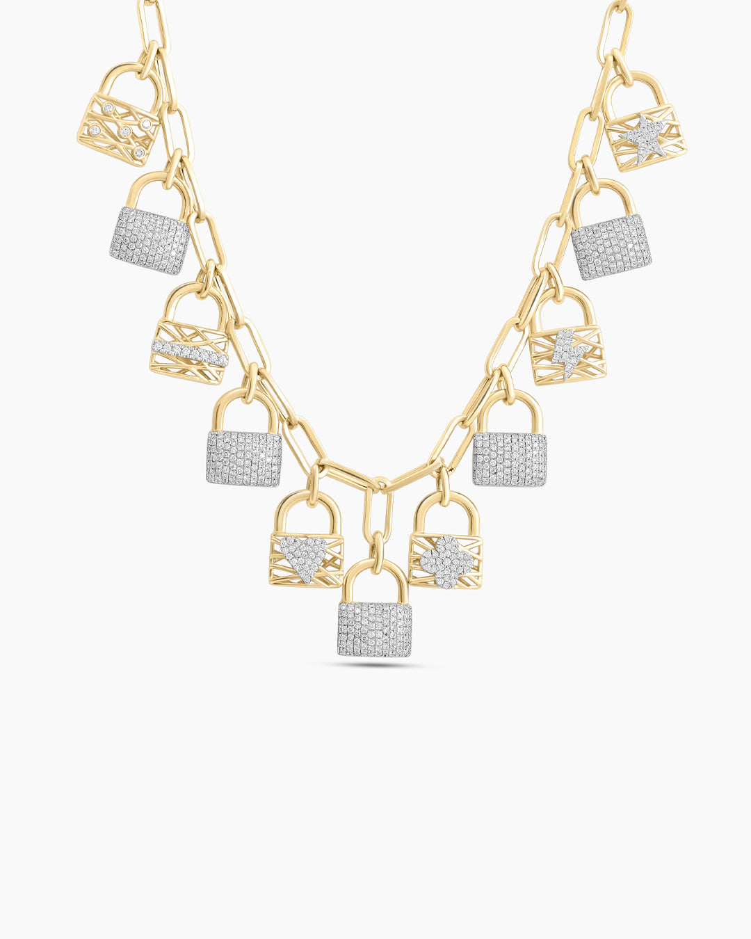 Love Locked | Small Multi Locket Pendant Necklace