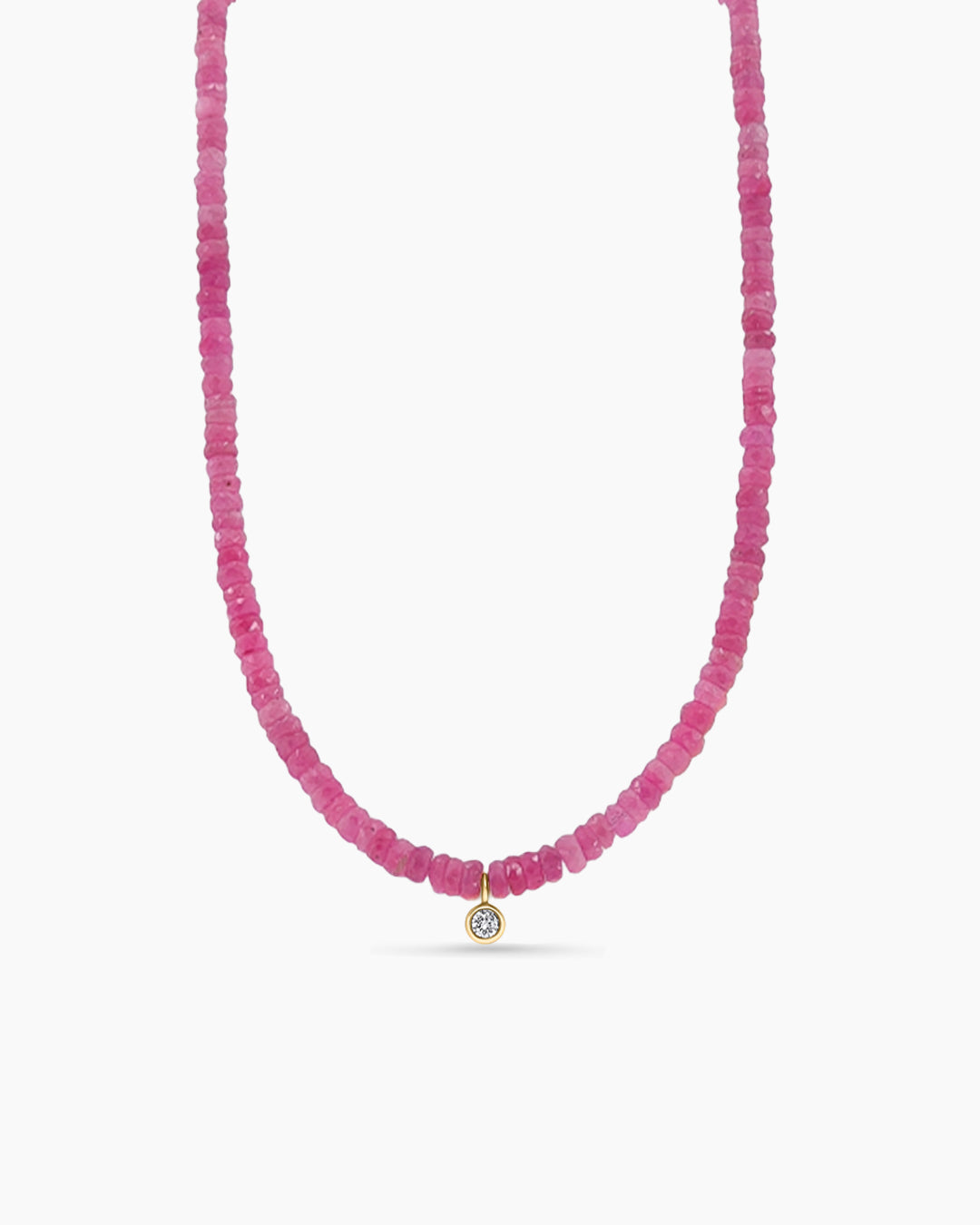Marrakech | Diamond and Gemstone Beaded Necklace