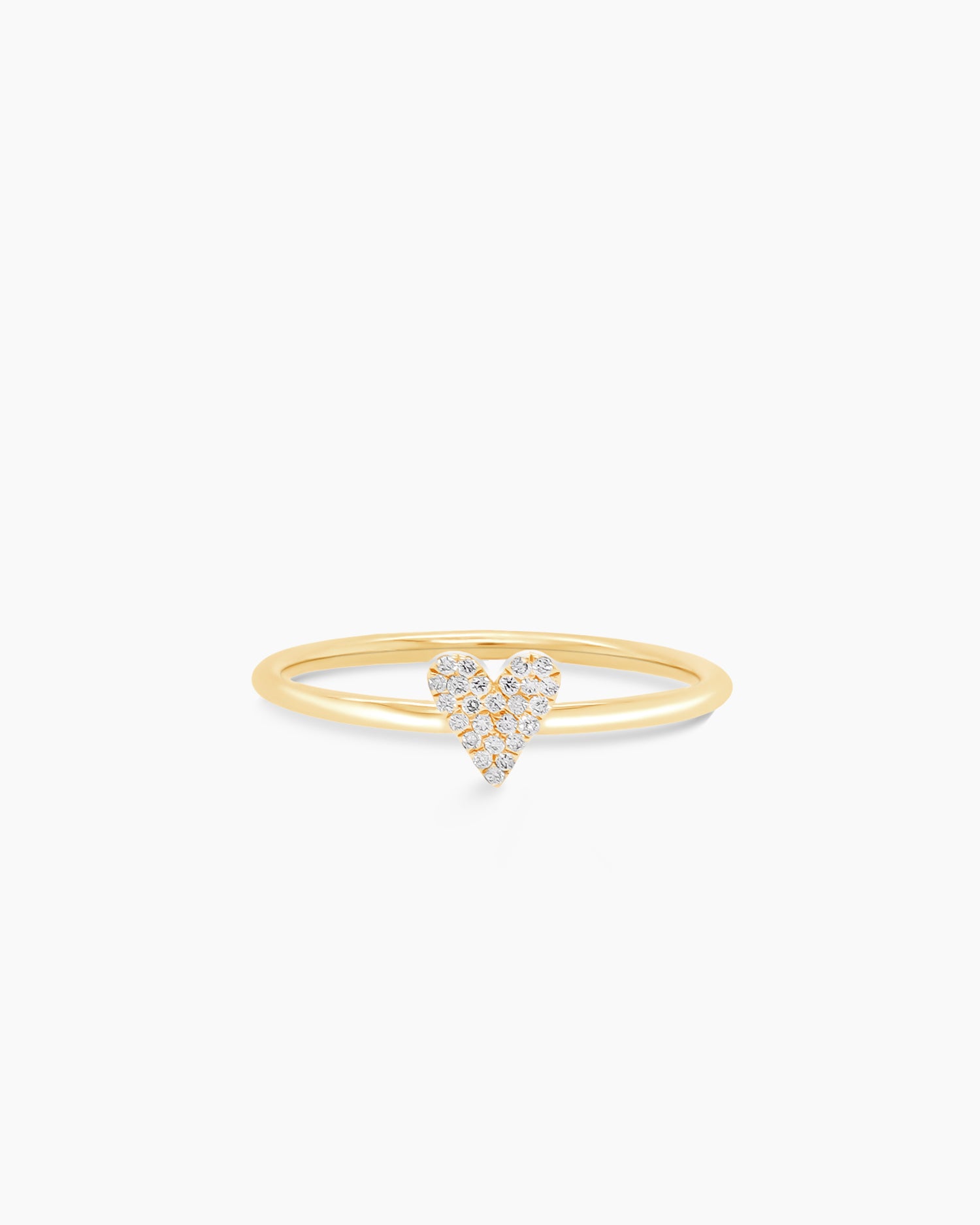 Happy Hearts | Stackable Diamond Ring