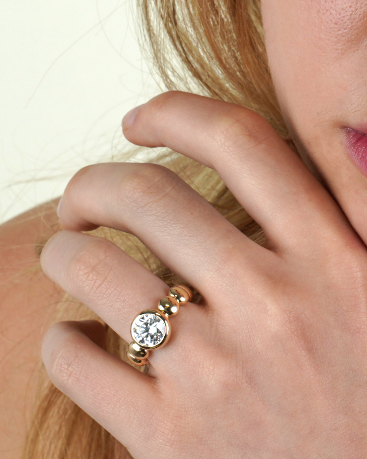 Bubble | Brilliant Cut Lab Diamond Ring
