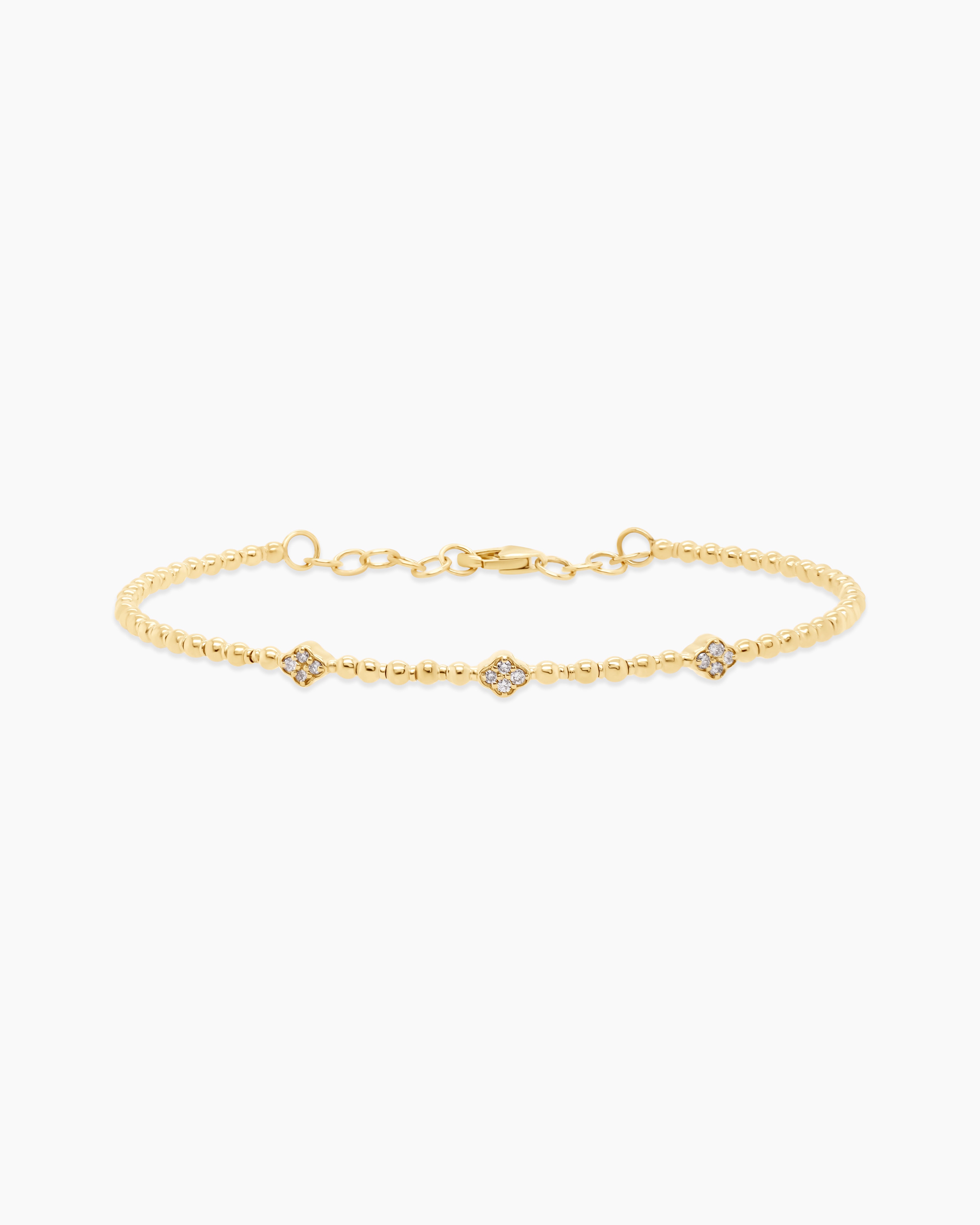 Classy Clovers | Diamond Flex Bracelet