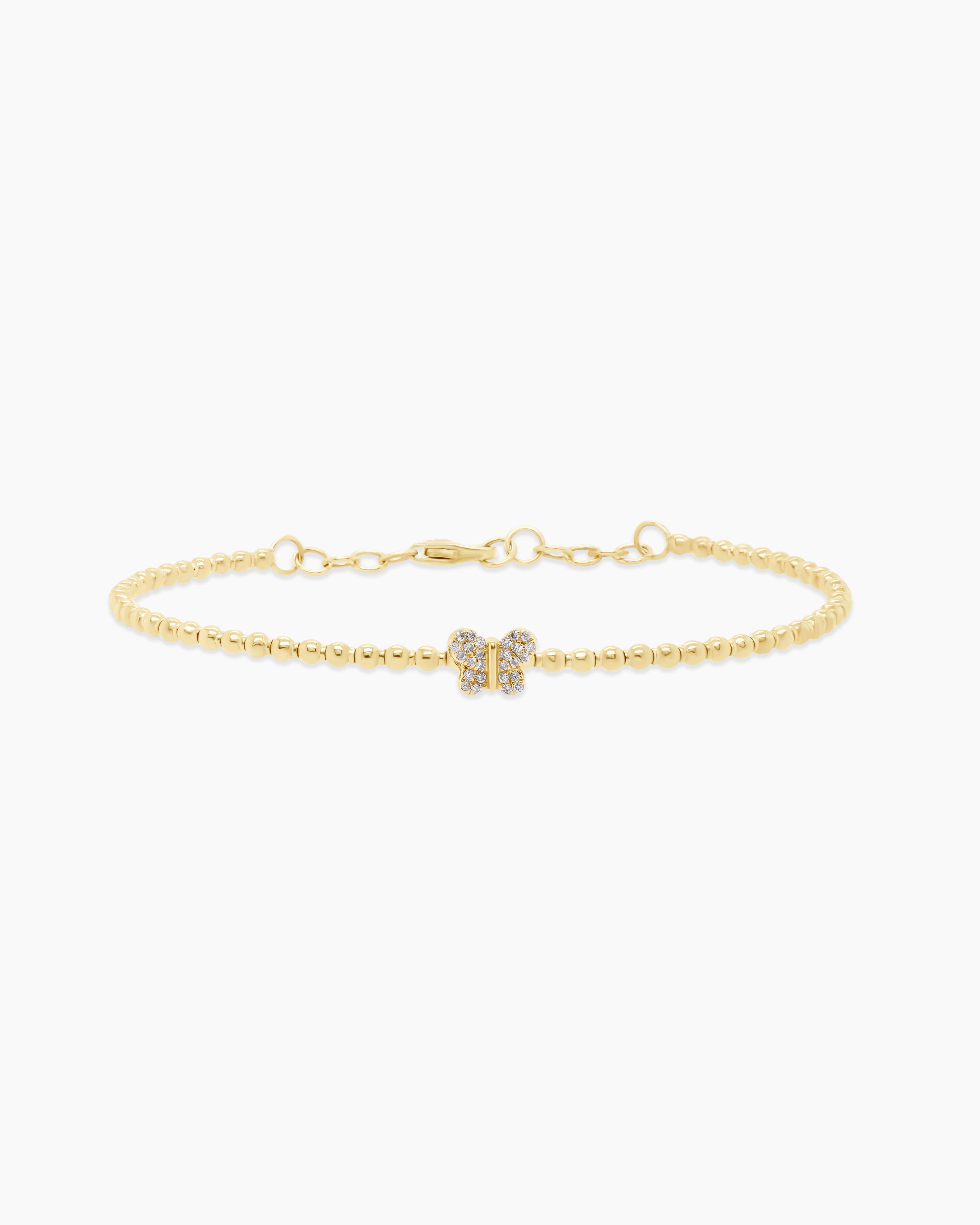 Brilliant Butterfly |  Diamond Flex Bracelet