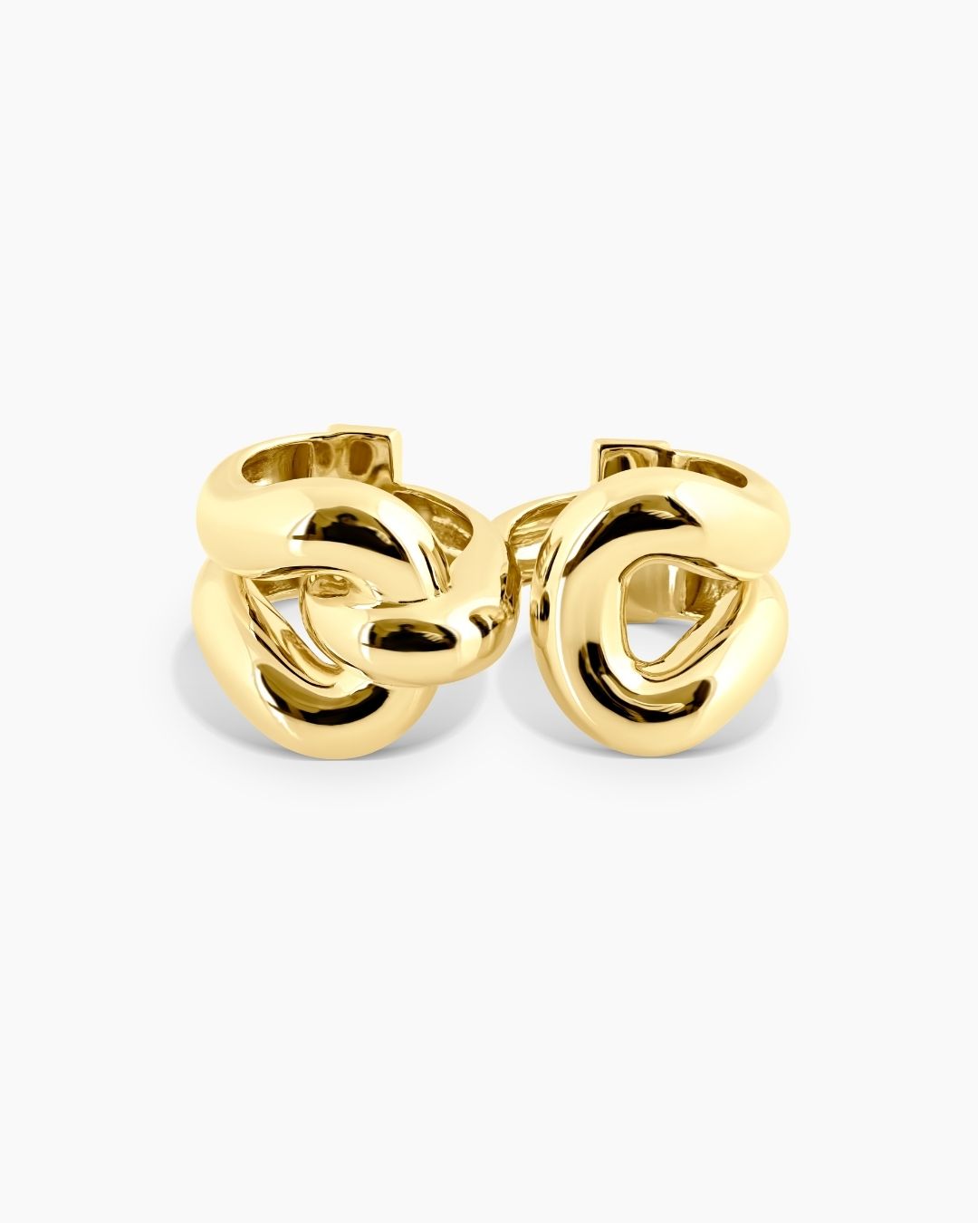 Sculpt | Gold Vermeil Statement Double Ring