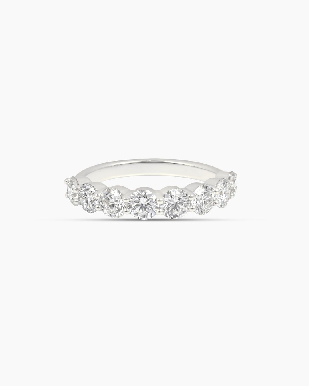 Vow | Round Halfway Lab Diamond Band Ring